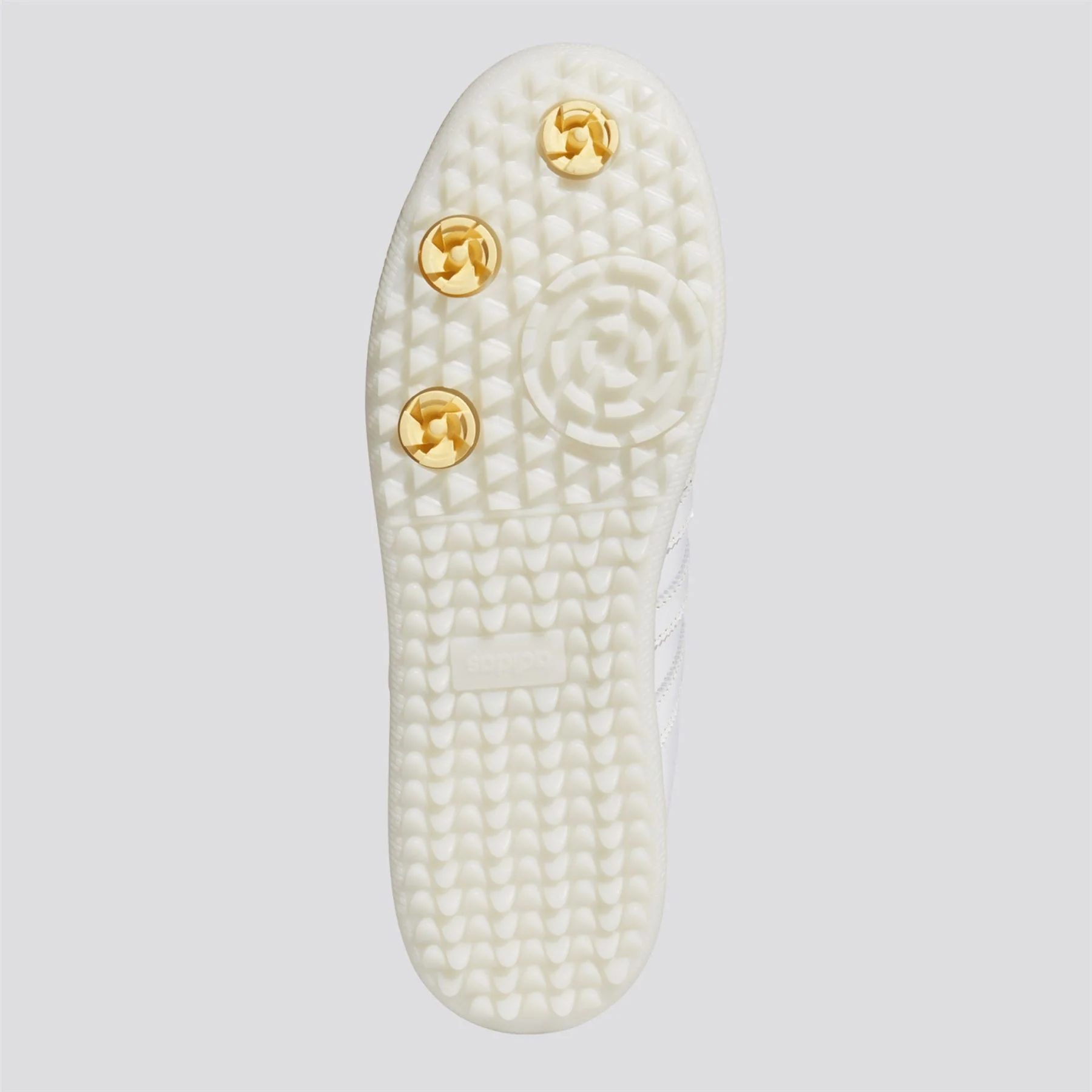 Samba Spikeless Golf Shoes Footwear White/Ice Tangerine/Off White - Image 3
