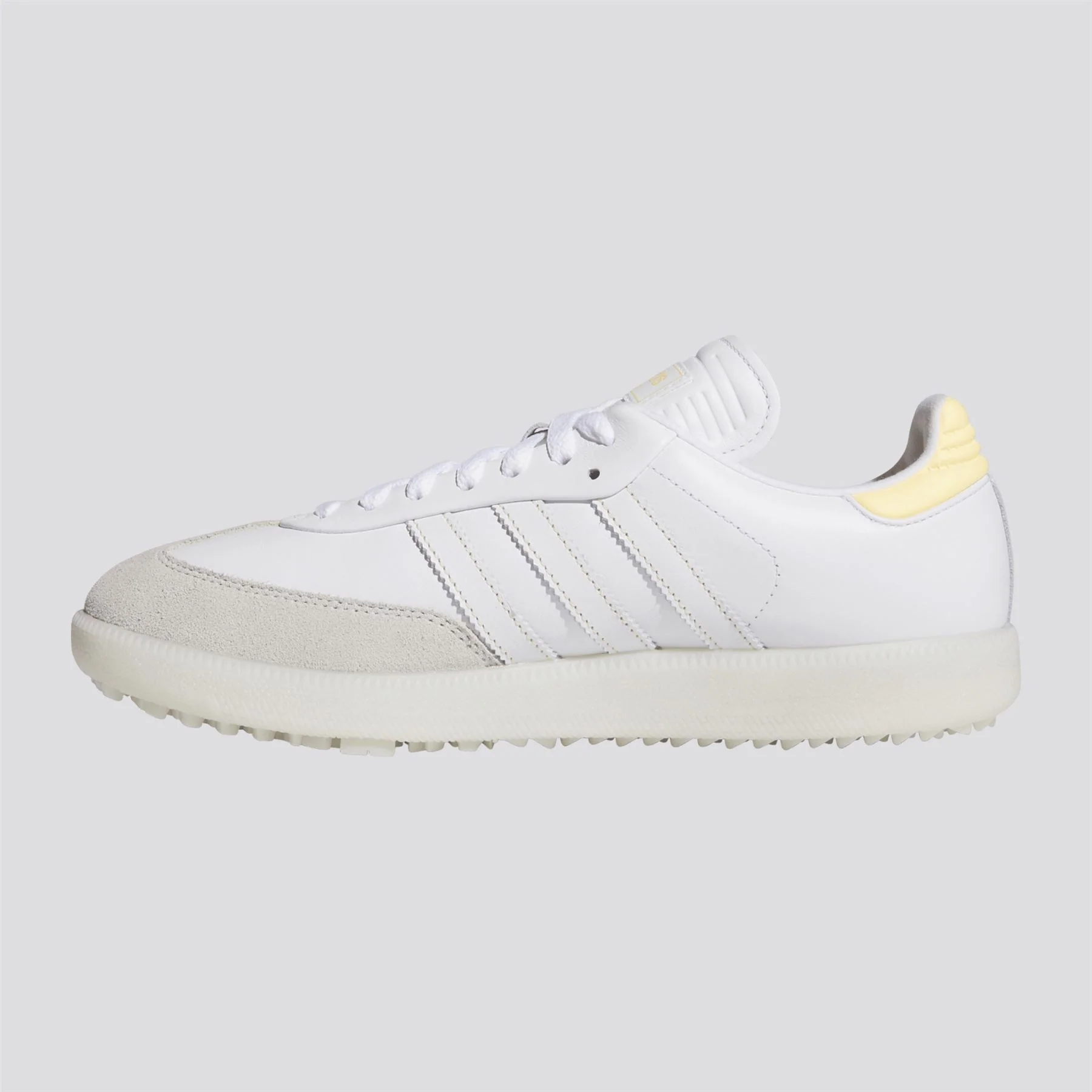 Samba Spikeless Golf Shoes Footwear White/Ice Tangerine/Off White - Image 8