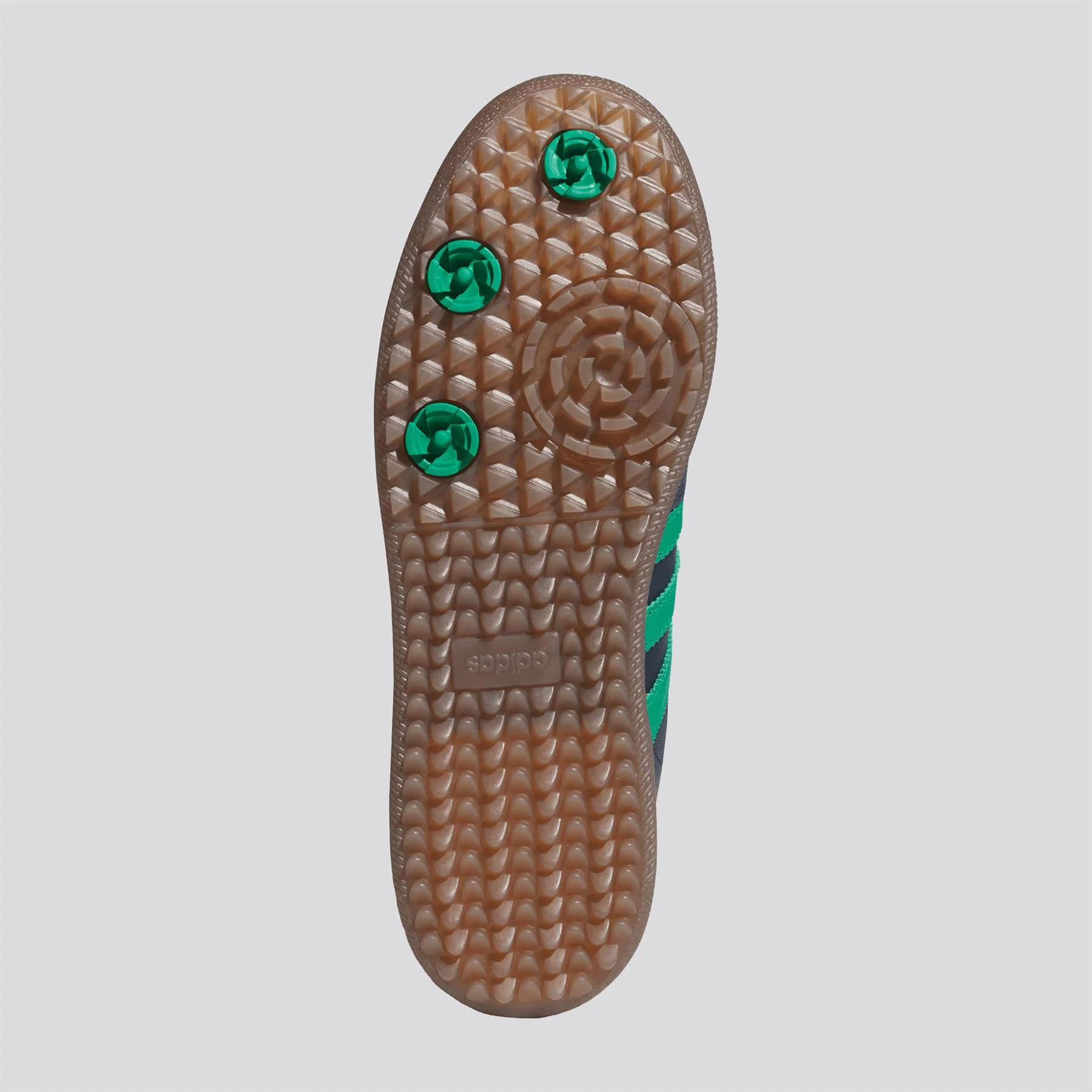 Samba Spikeless Golf Shoes Night Indigo/Court Green/Footwear White - Image 3