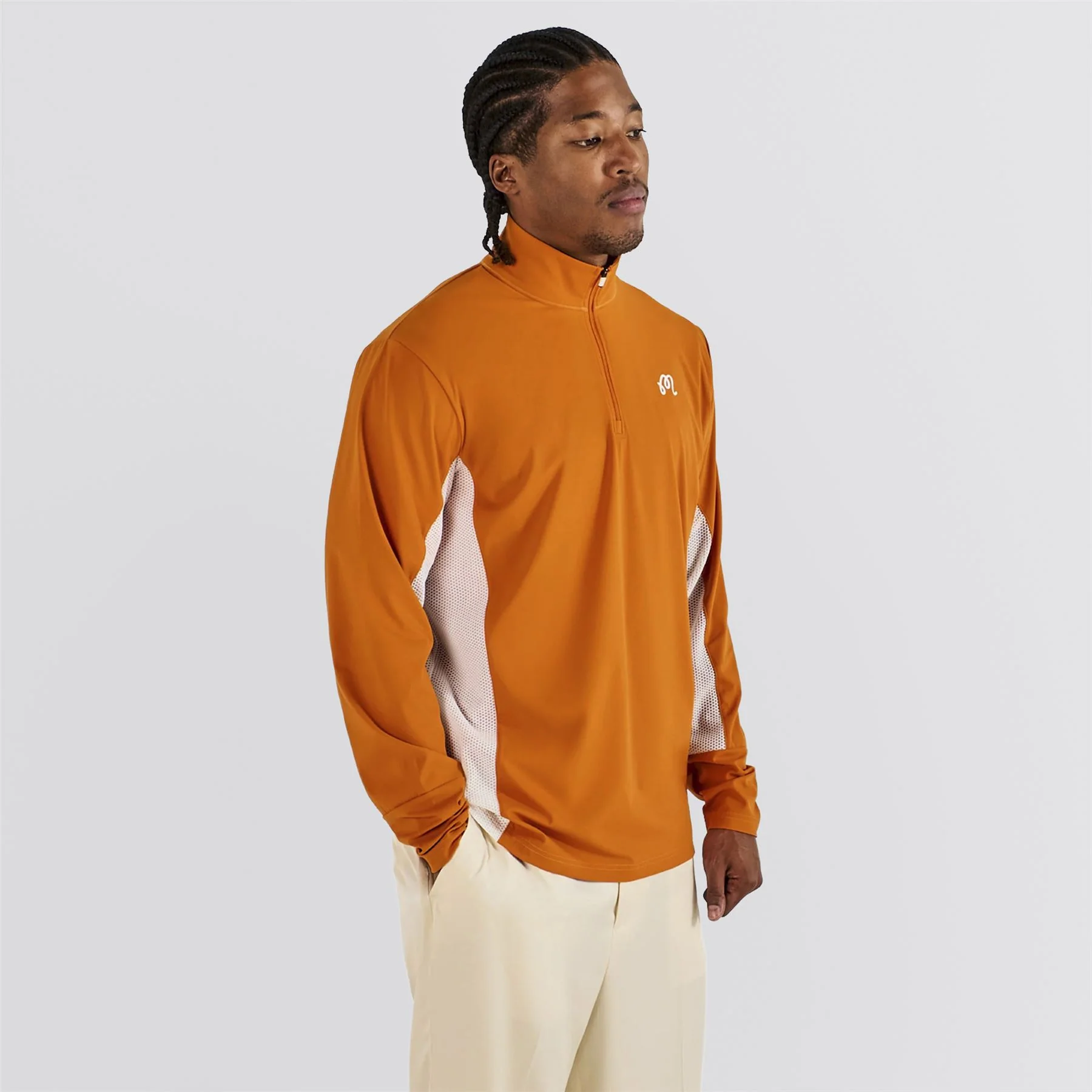Santiago Mid Layer Marmalade/Cream
