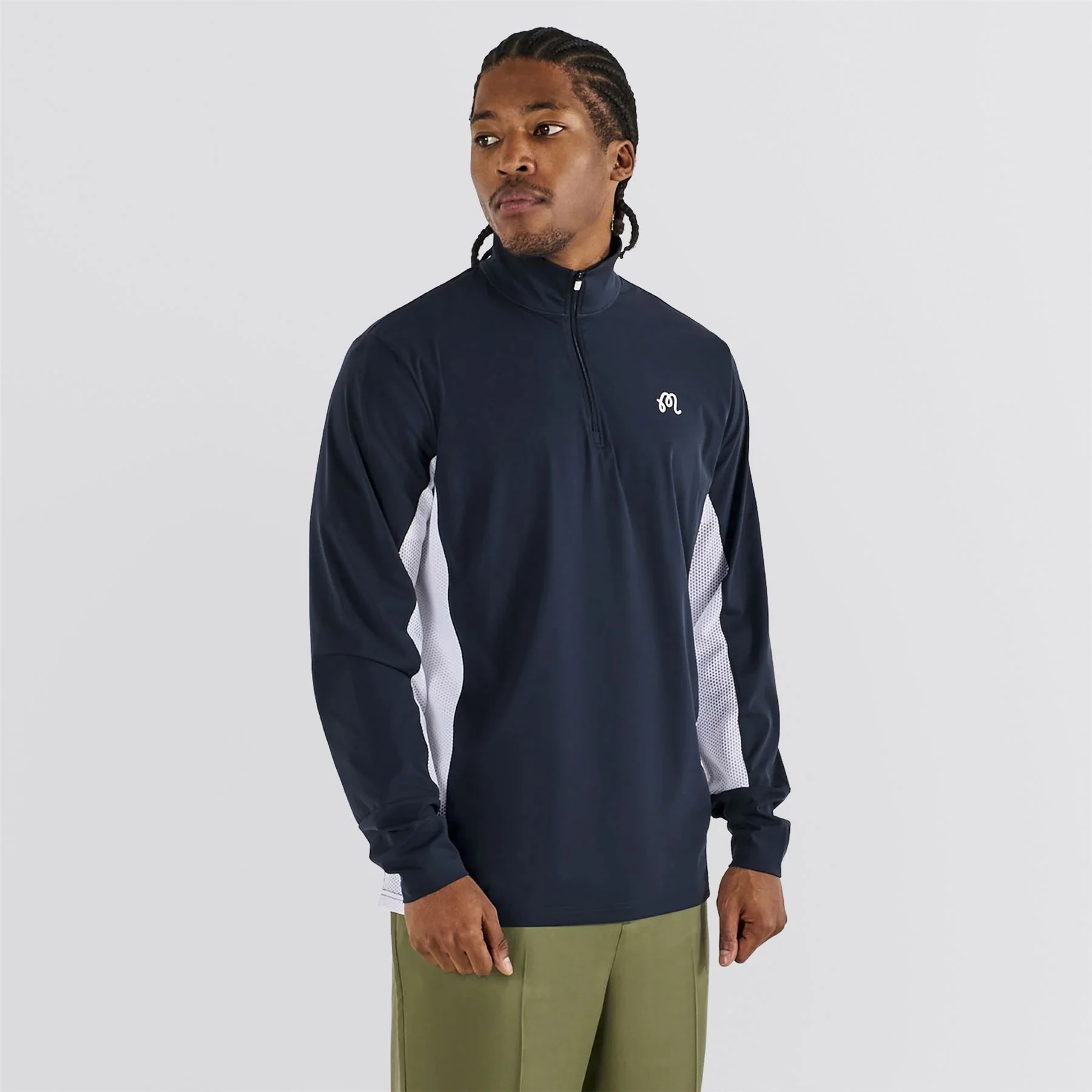 Santiago Mid Layer Midnight/White