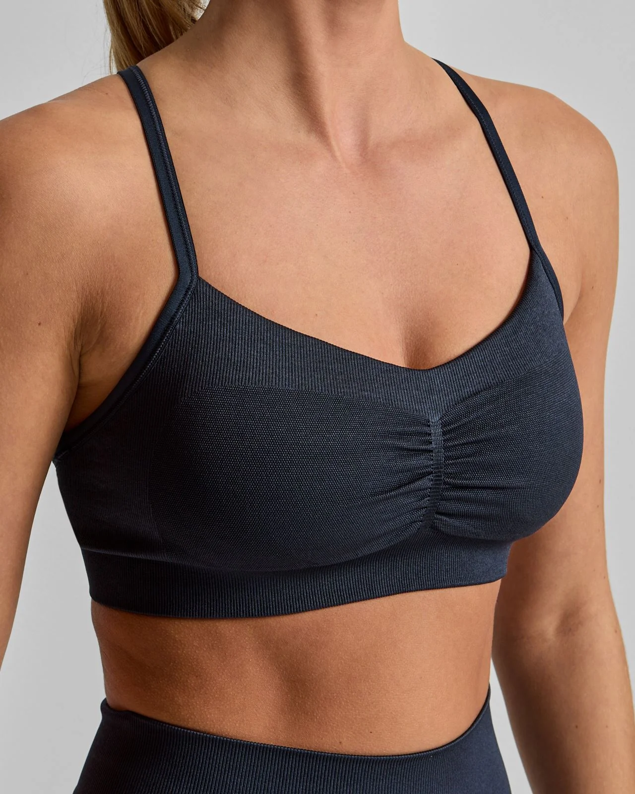 Seamless Yoga Bra Legend Ink - Image 5