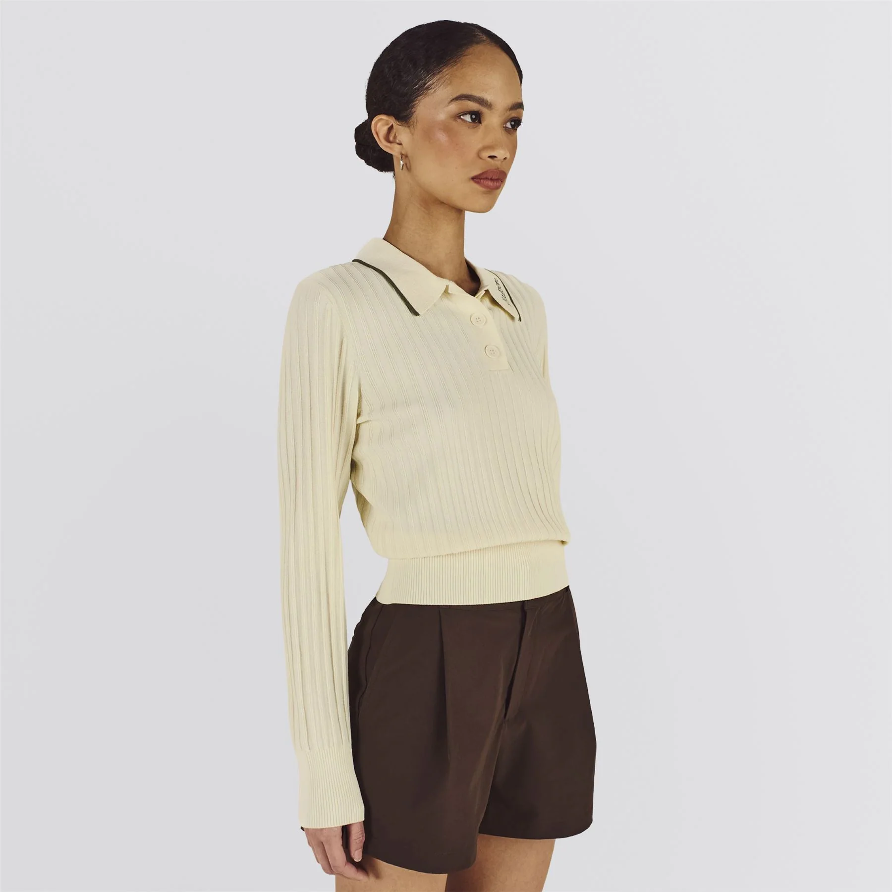 Selma LS Polo Cream - Image 3
