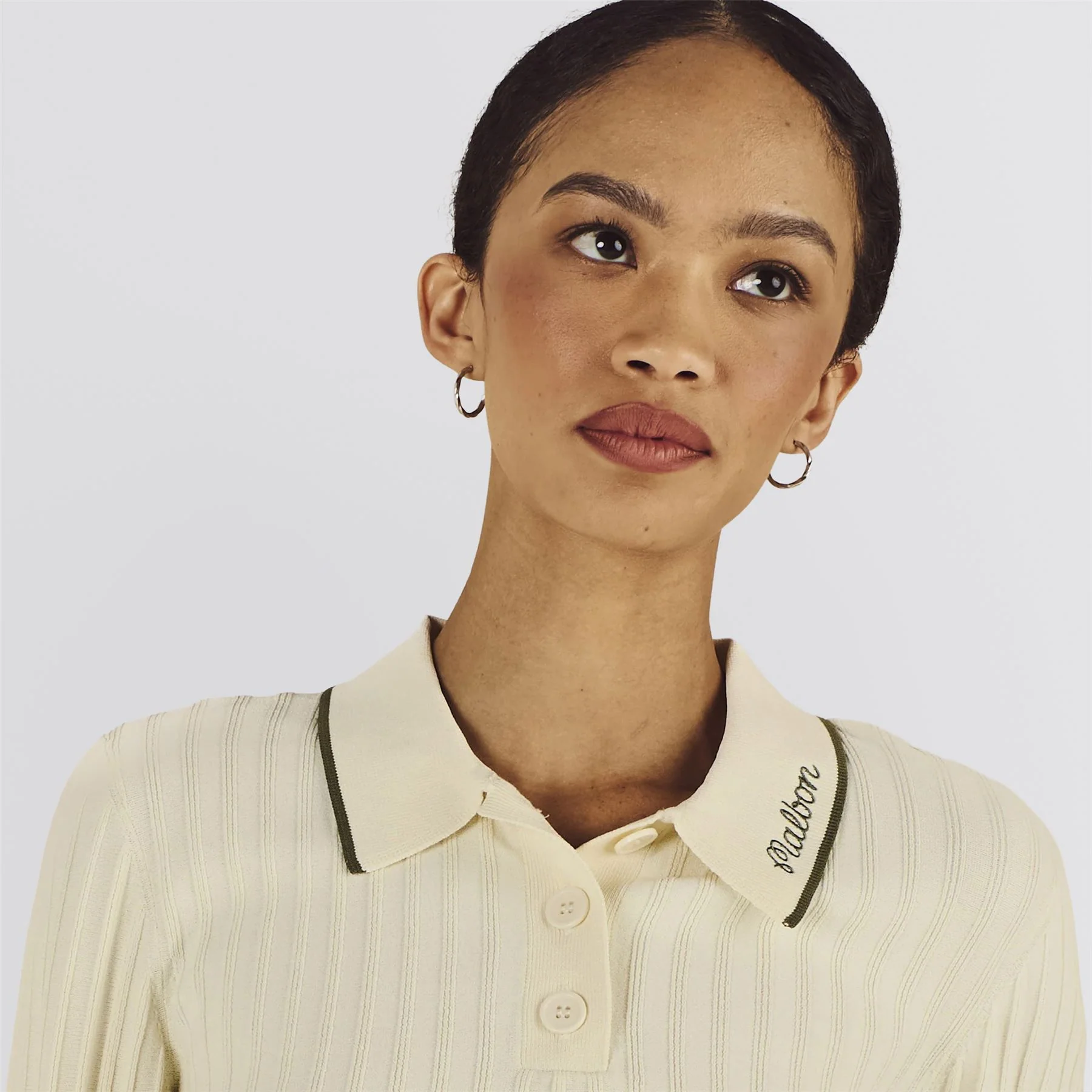 Selma LS Polo Cream - Image 4