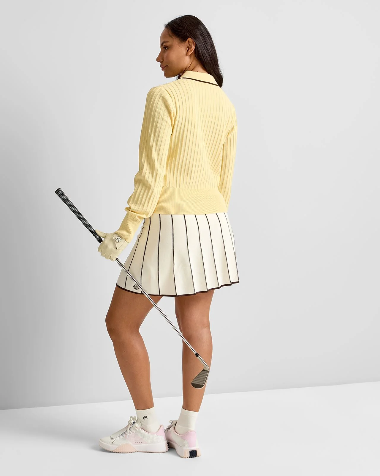 Selma LS Polo Light Yellow - Image 4