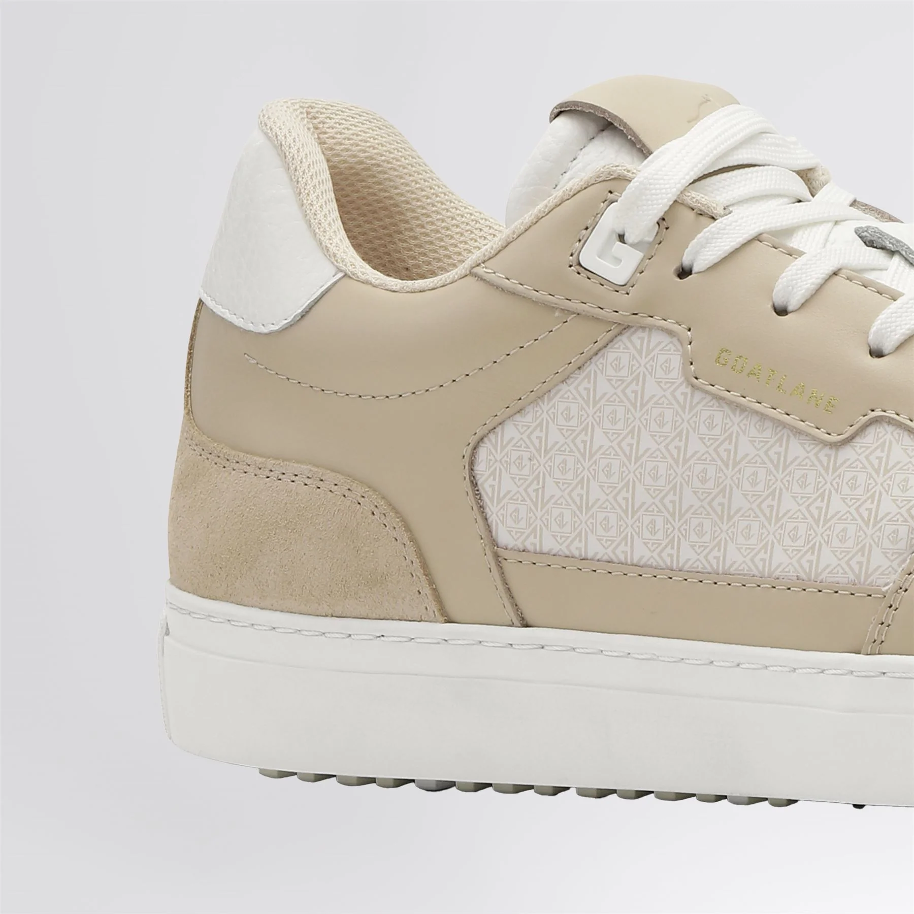 Signature Contour Collection Golf Shoes Beige/White Leather - Image 7