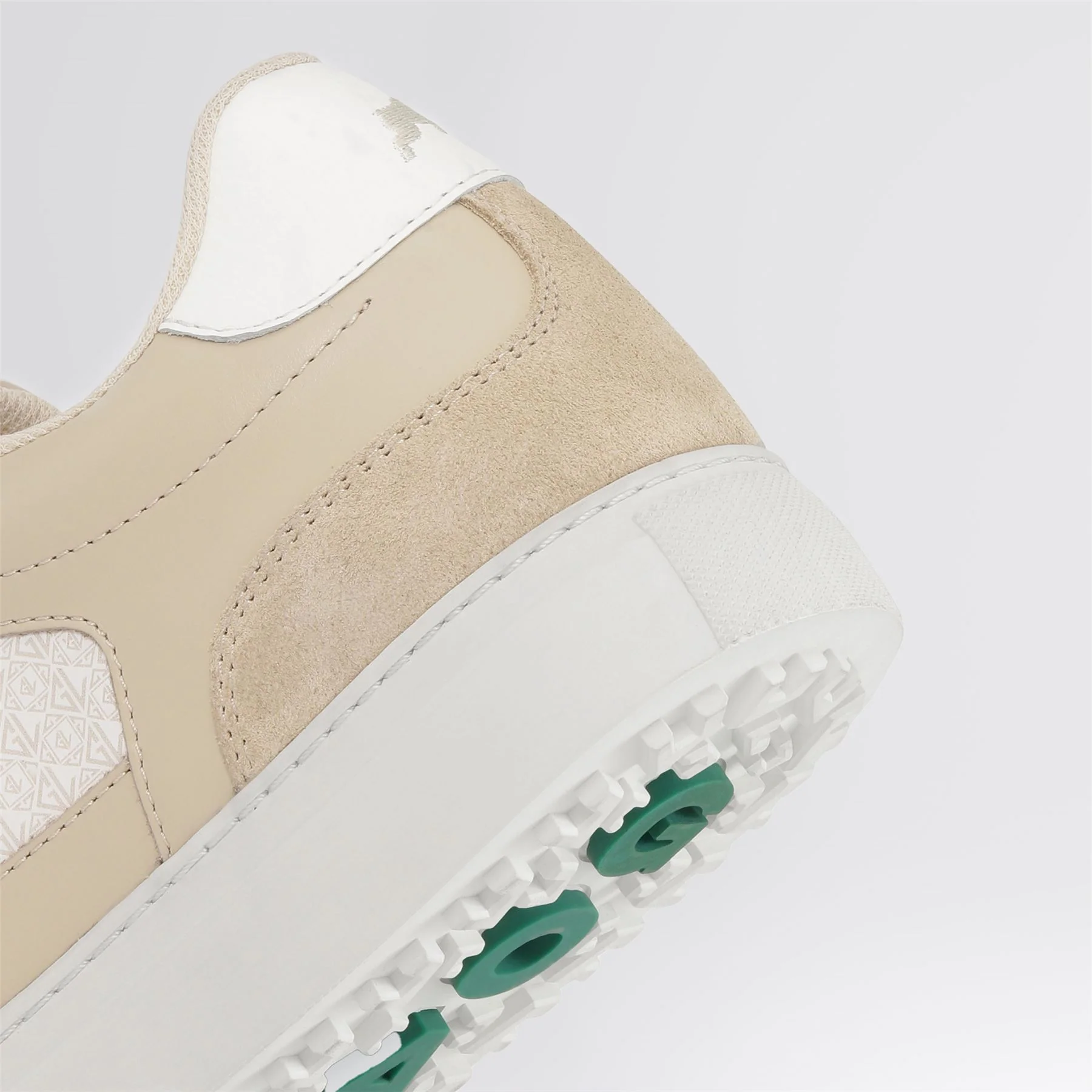 Signature Contour Collection Golf Shoes Beige/White Leather - Image 9