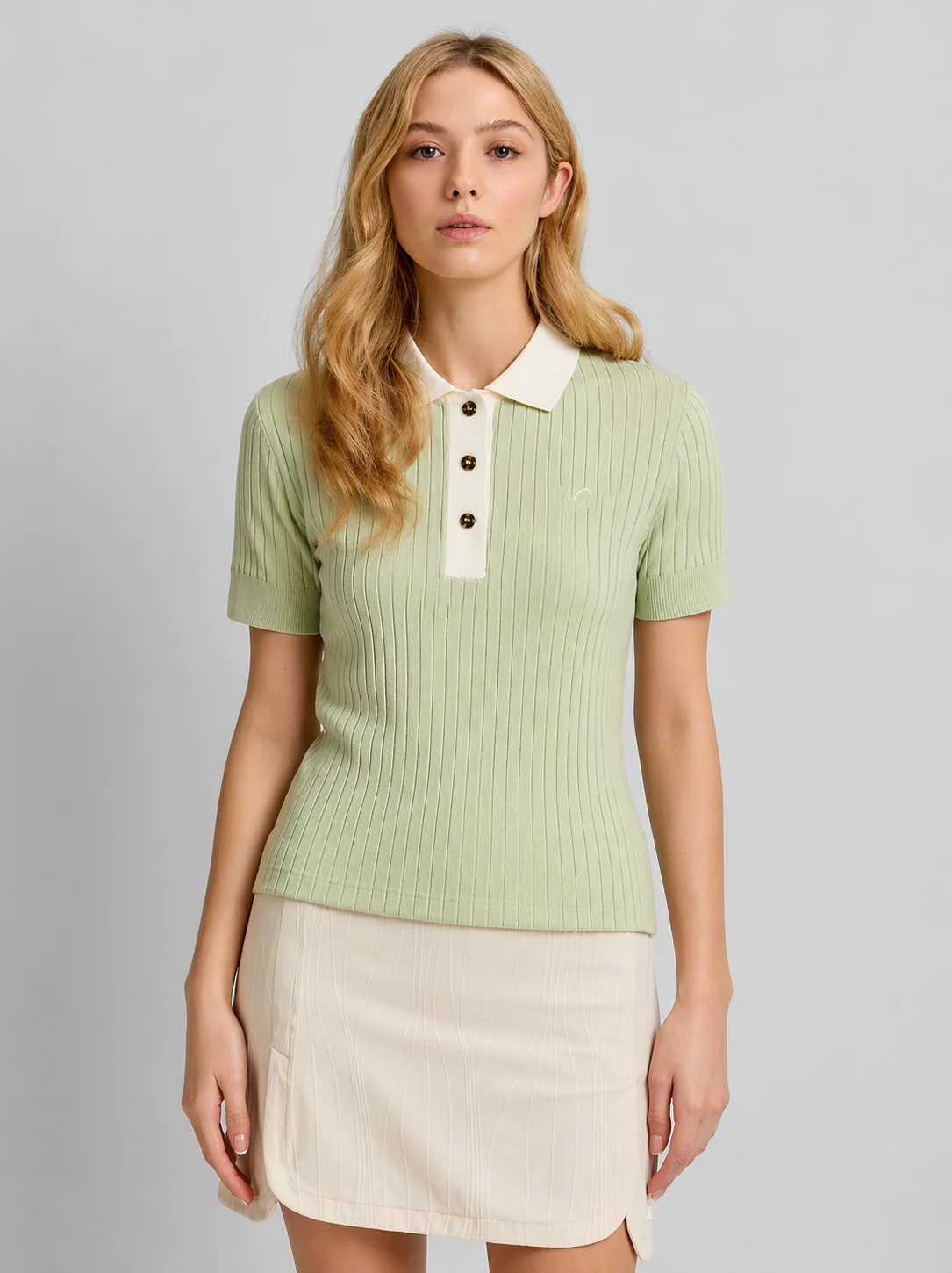 Signature Knit Polo Mint