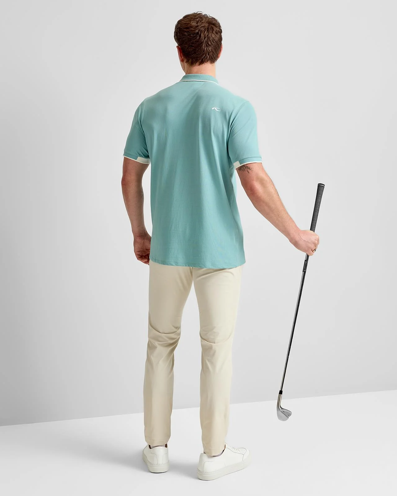 Stan 2.0 Polo Poolside/White - Image 4