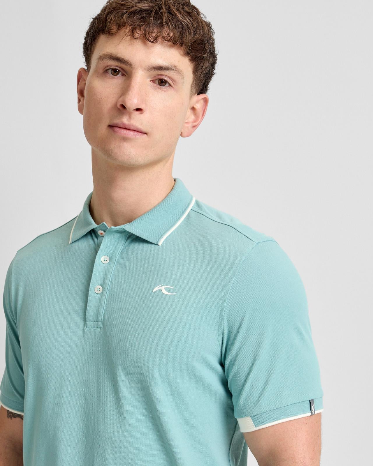 Stan 2.0 Polo Poolside/White - Image 5