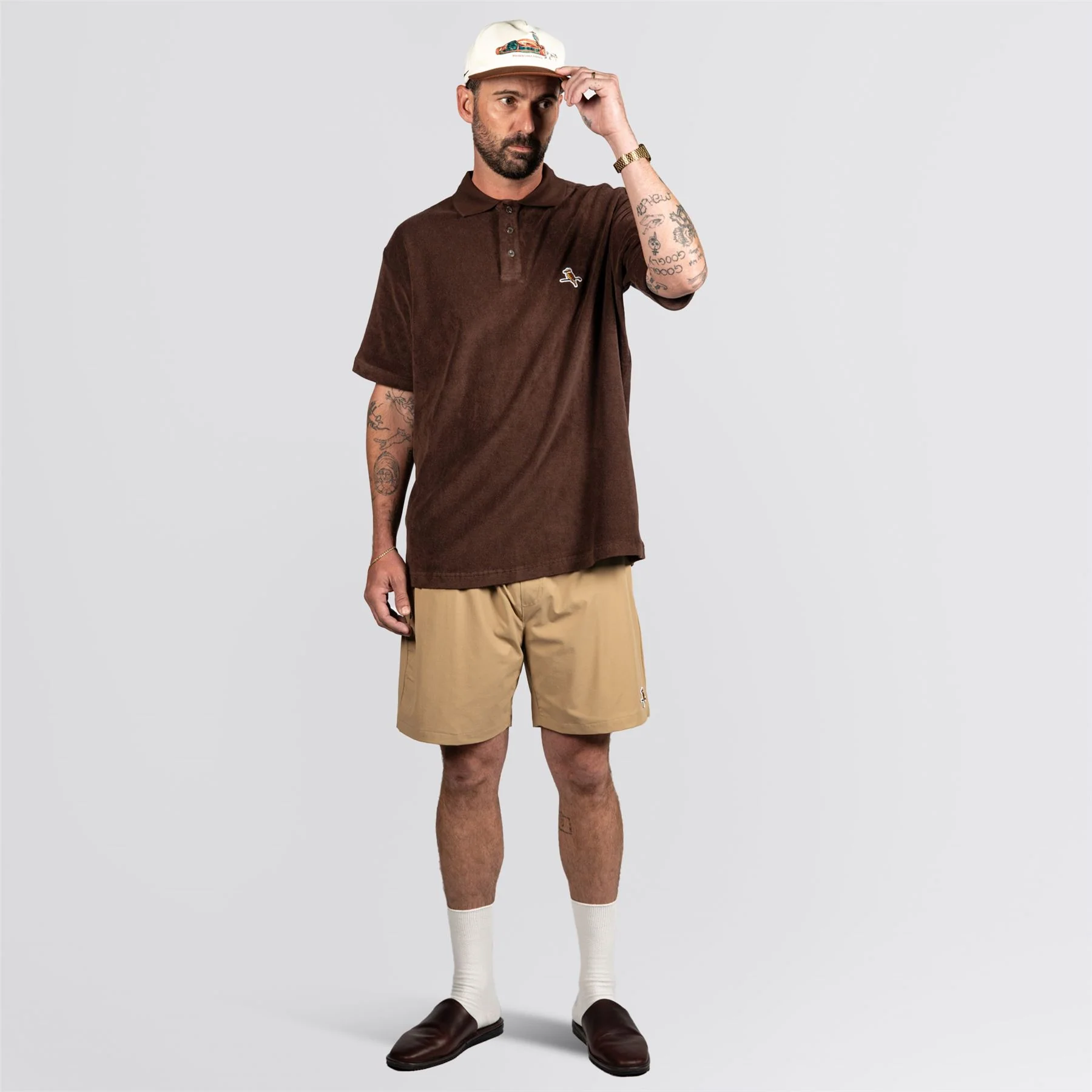 Stasher Shorts Beige - Image 2