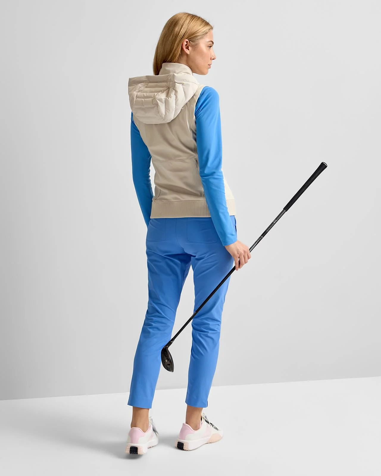 Sundance Hooded Gilet Oyster - Image 4
