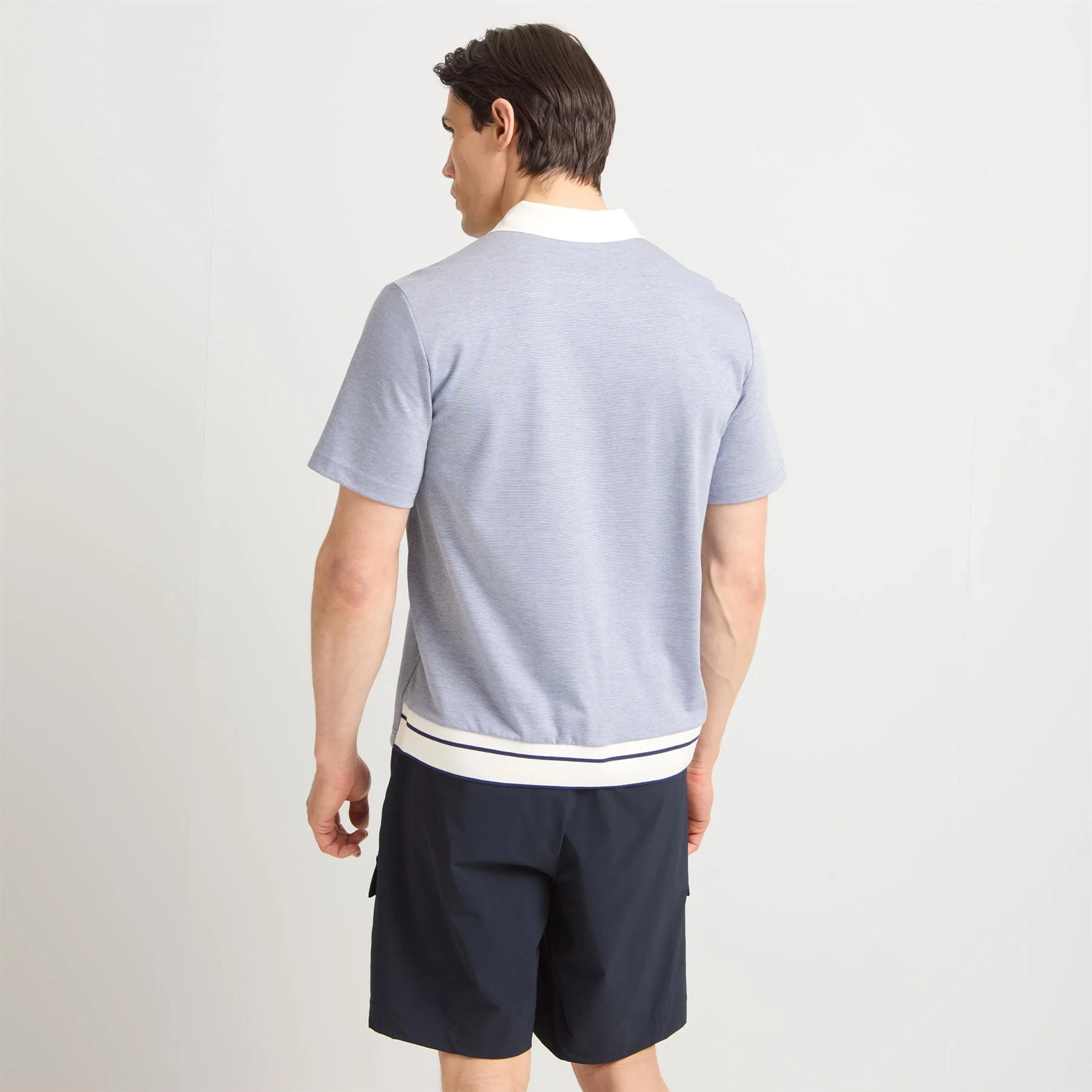 Sylvie Polo Shirt Blue - Image 3