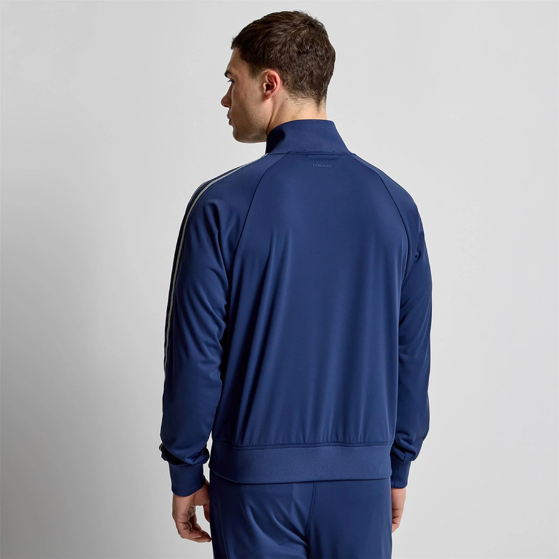 Tape Track Jacket Navy - Image 2