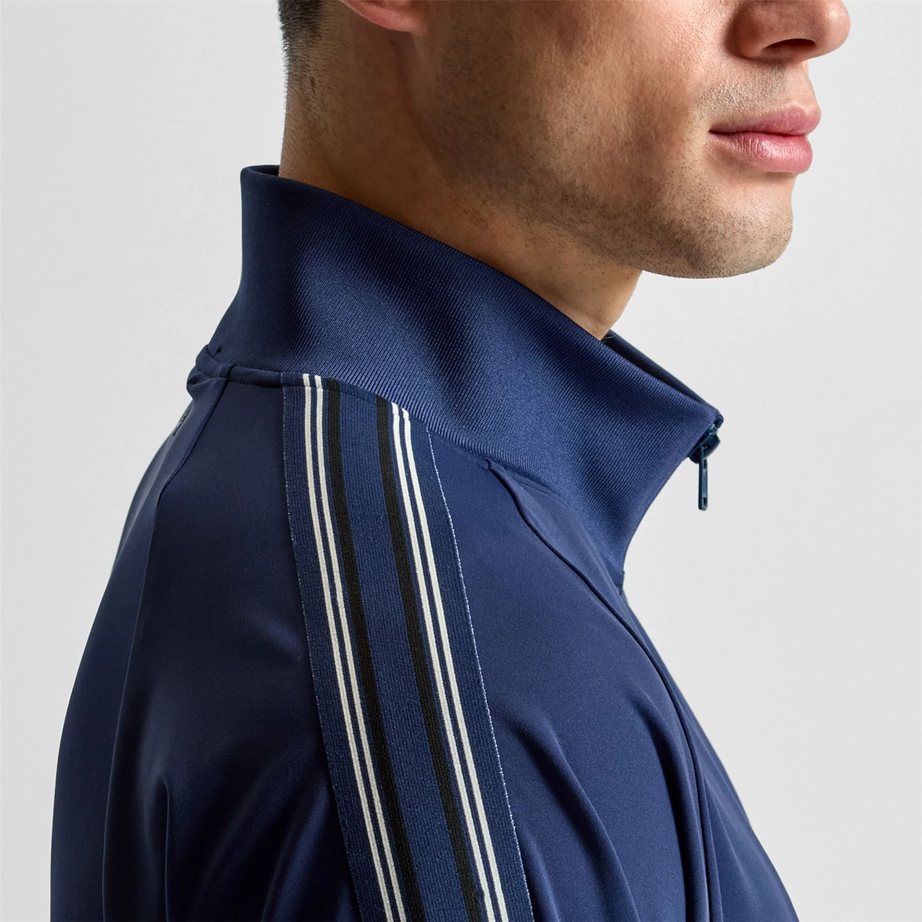Tape Track Jacket Navy - Image 5