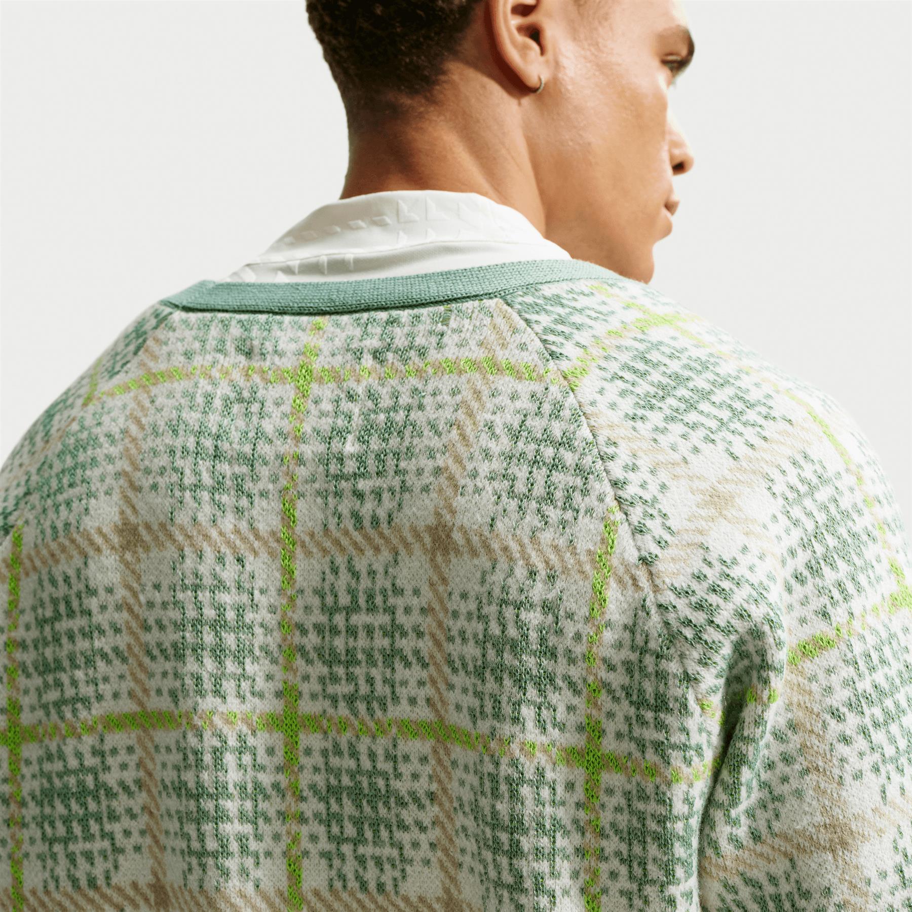 Tartan Loose Cardigan Steam - Image 3