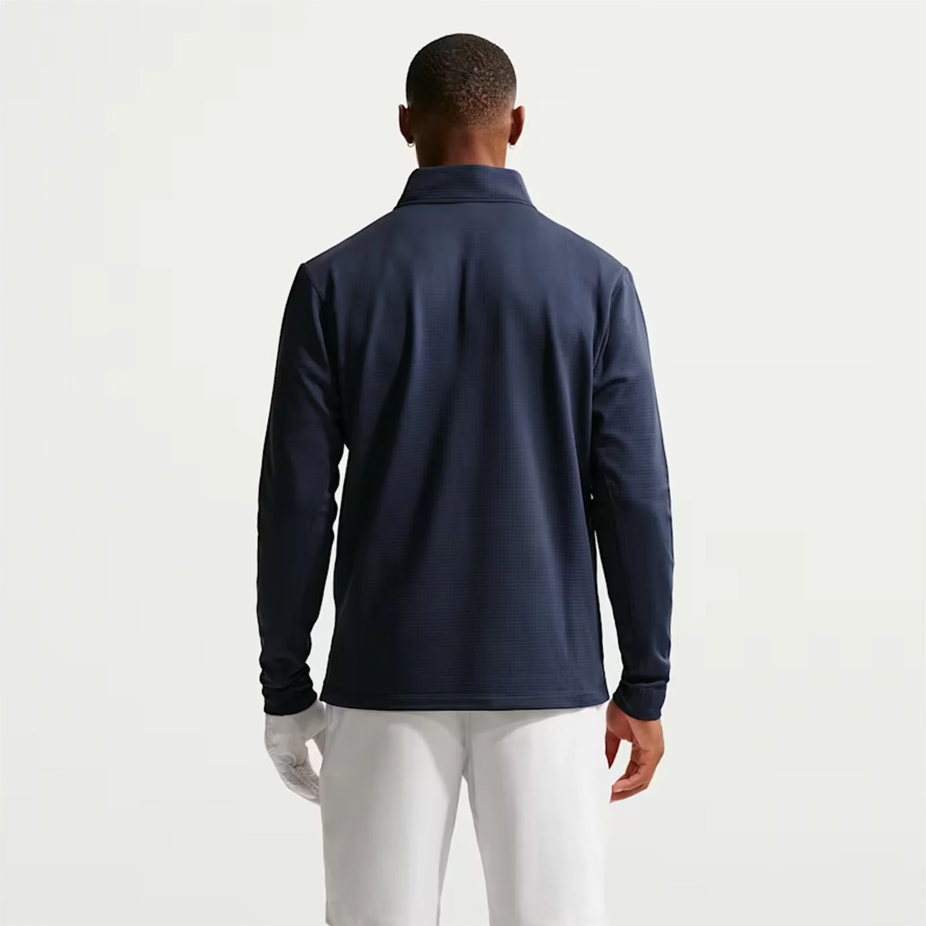 Tech-FIT Velocity 1/2 Zip Top College Navy/White - Image 2