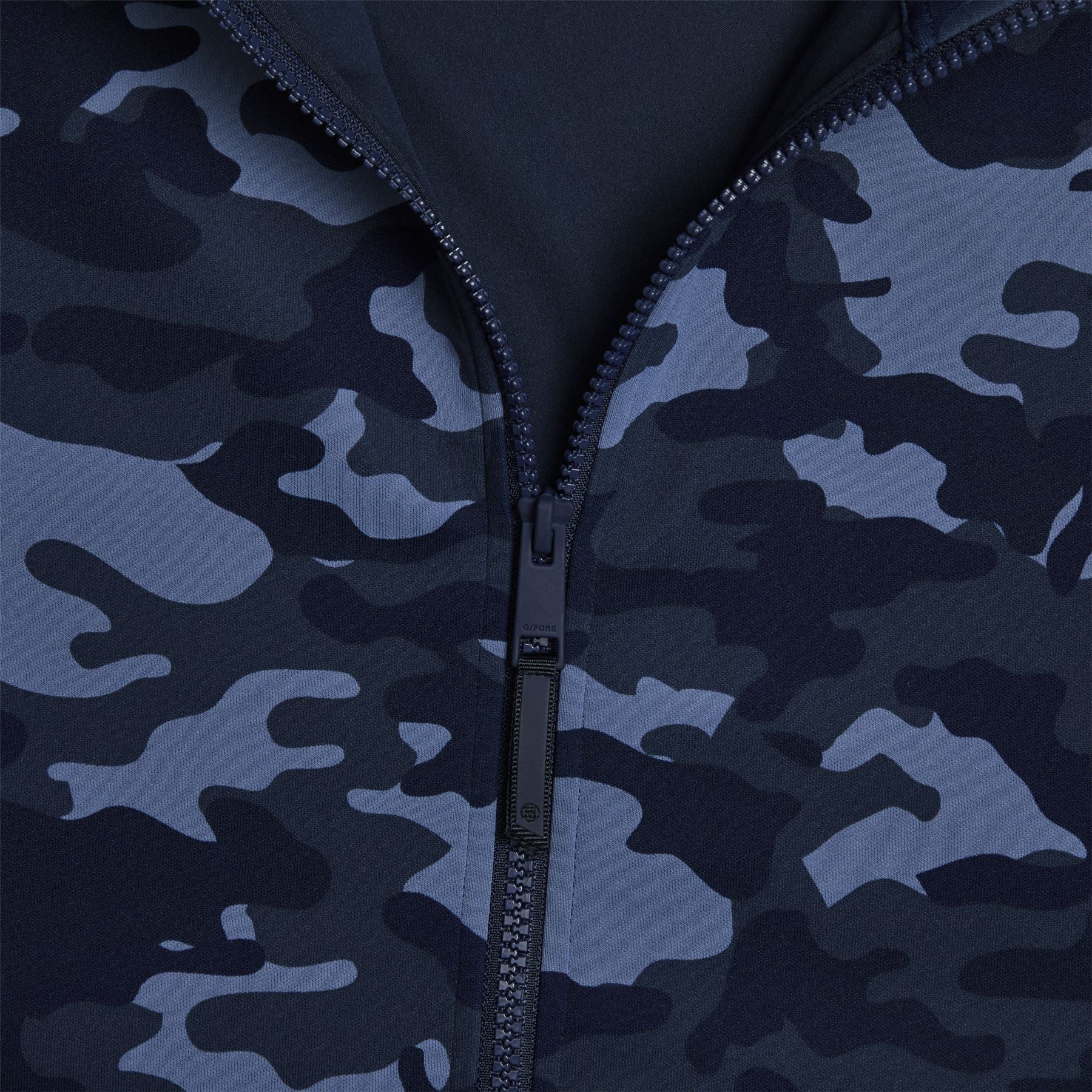 Tech French Terry Fill Zip Gilet Twilight Camo - Image 4