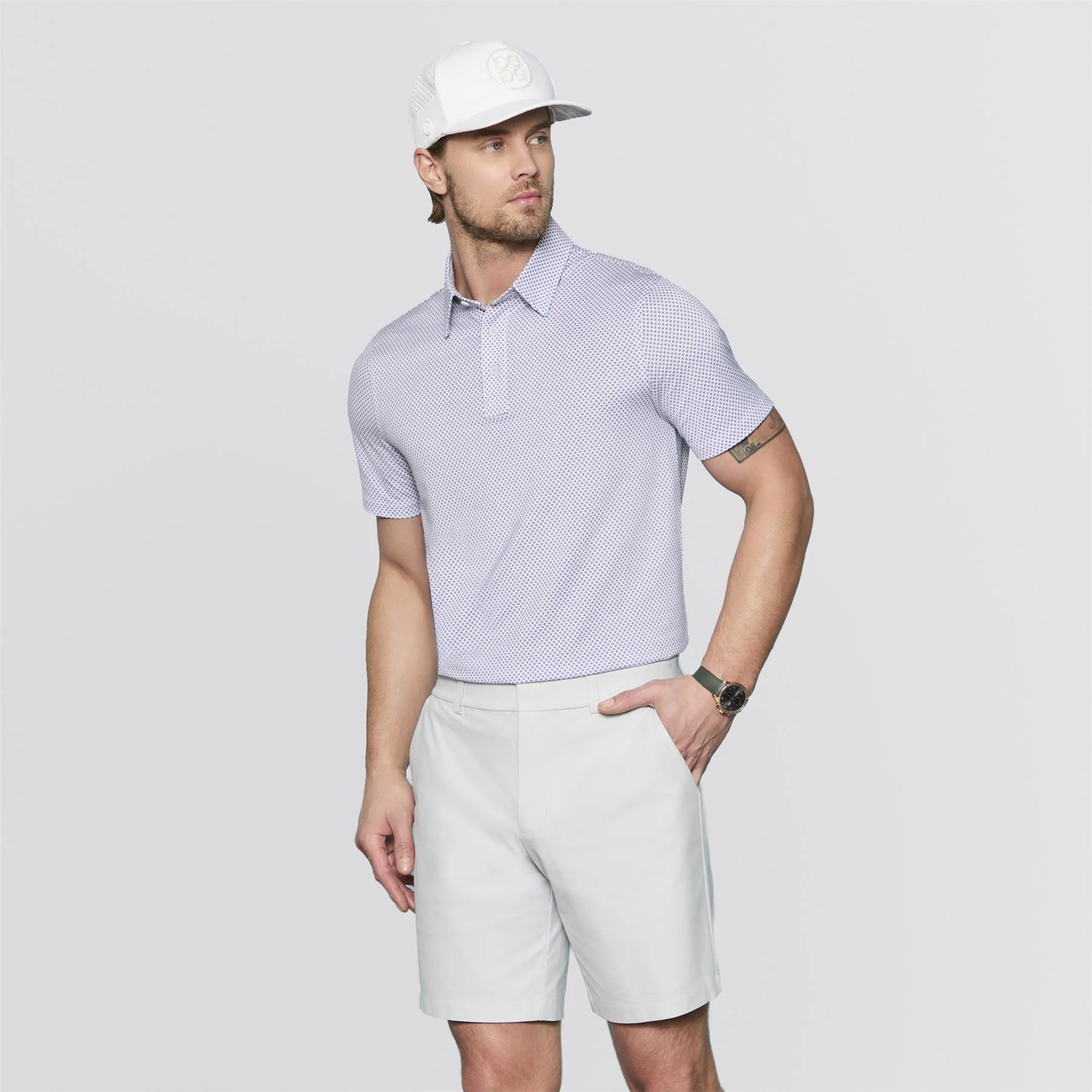 Tech Tour 4-Way Stretch Short Nimbus - Image 5
