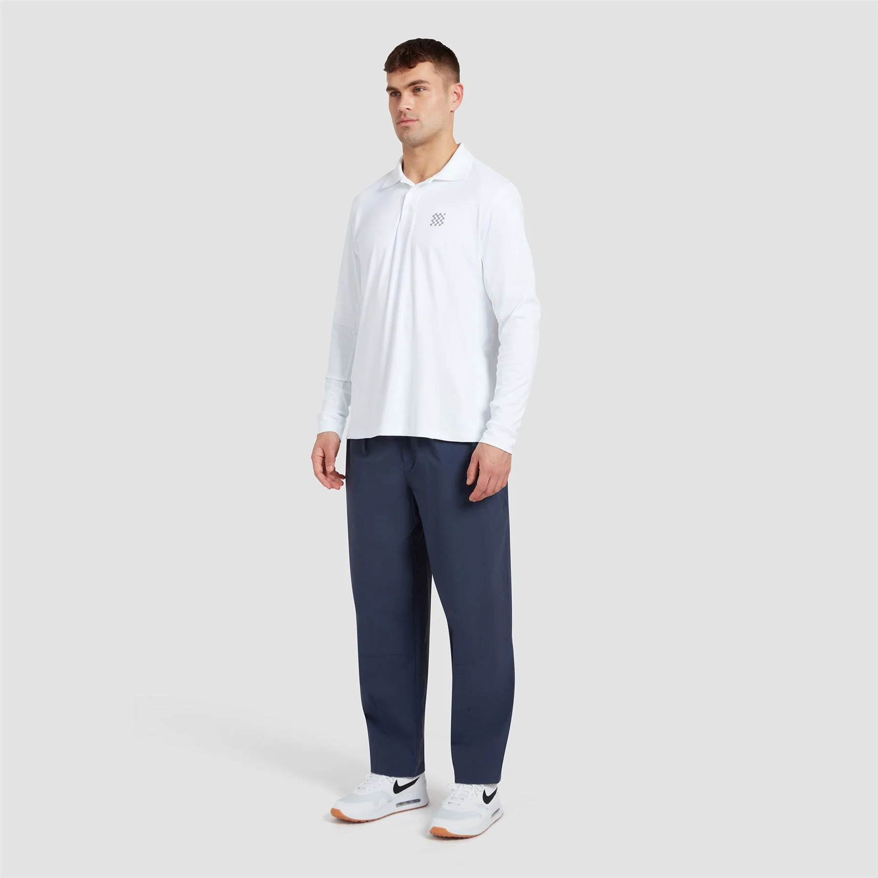 Course LS Polo White - Image 3