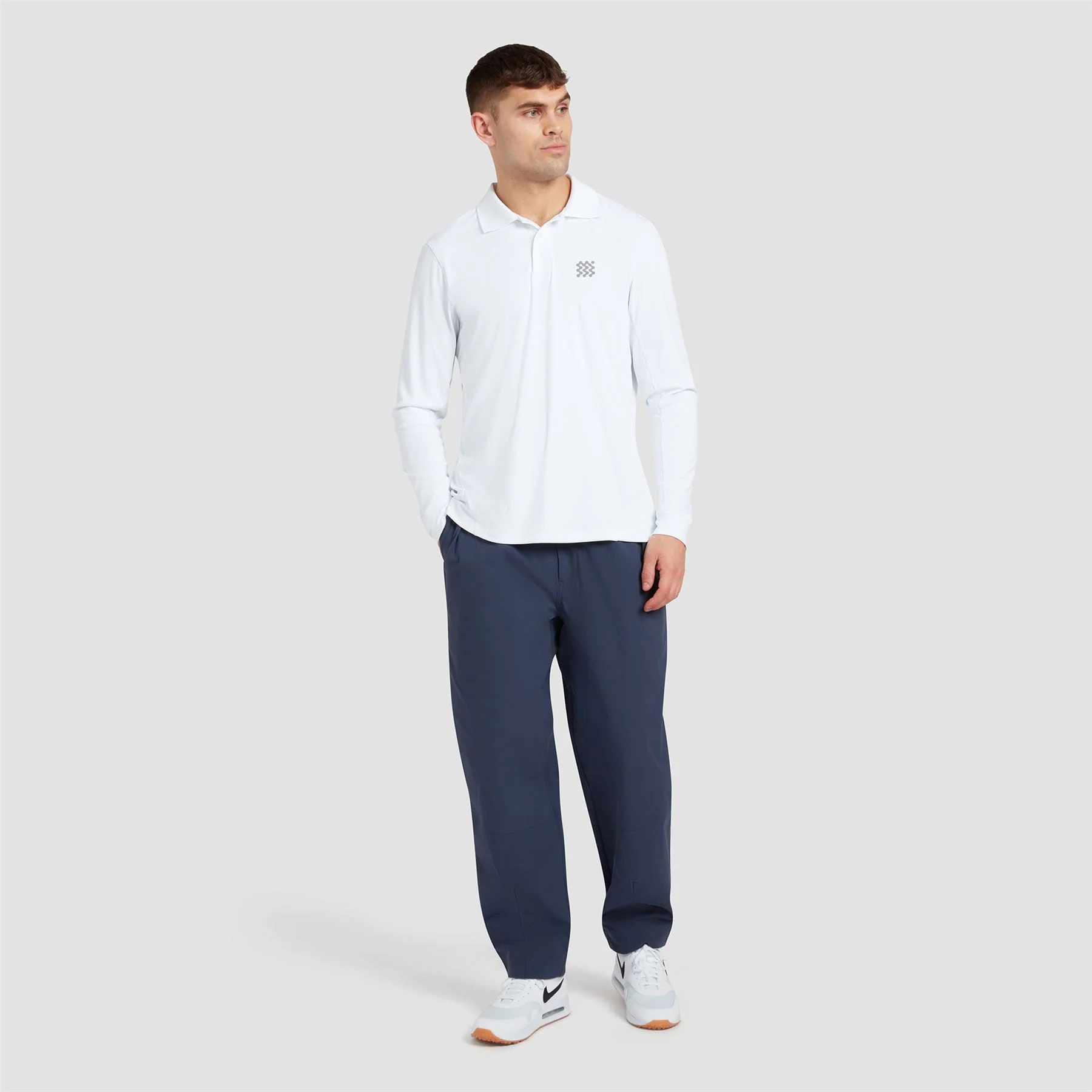 Course LS Polo White - Image 6