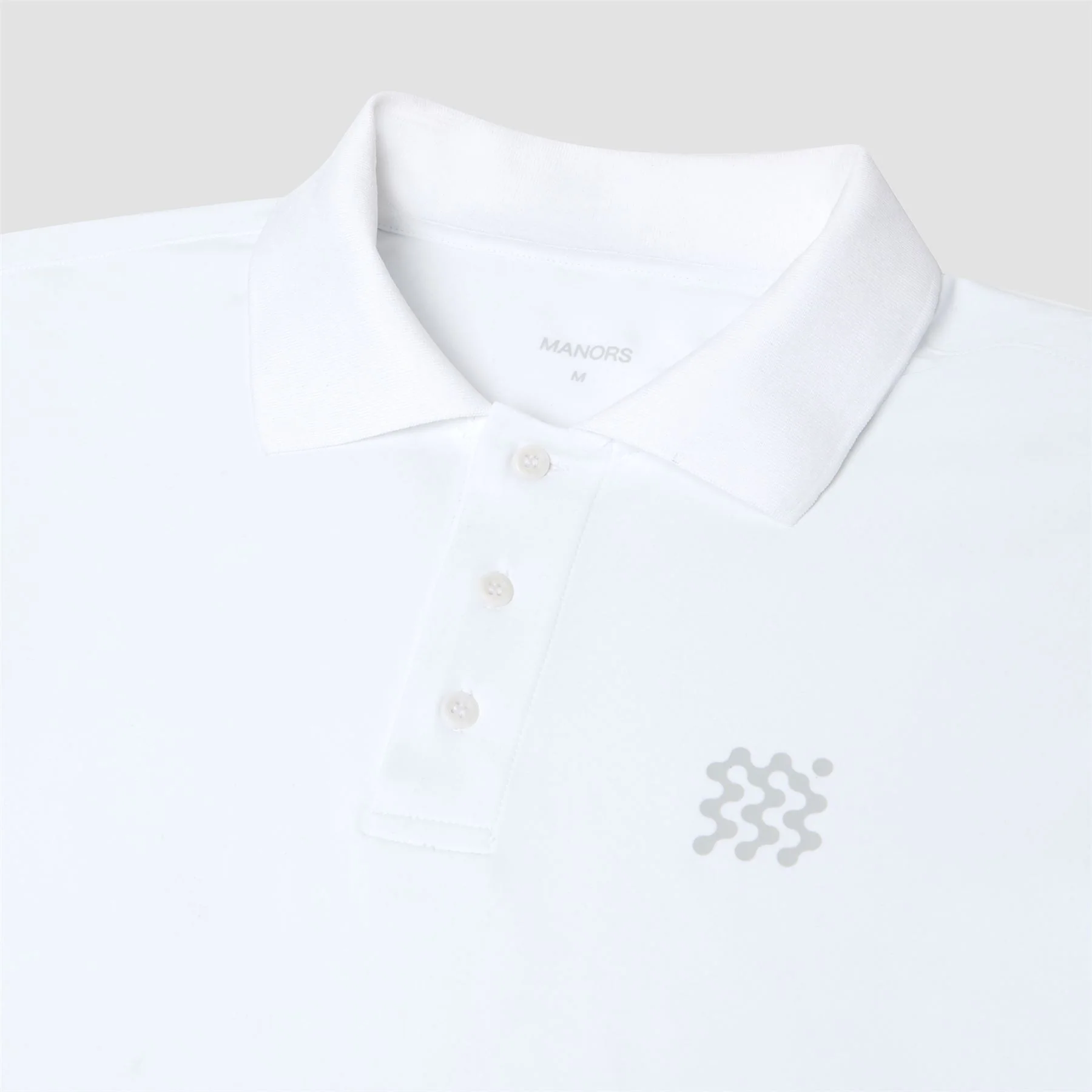 Course LS Polo White - Image 7