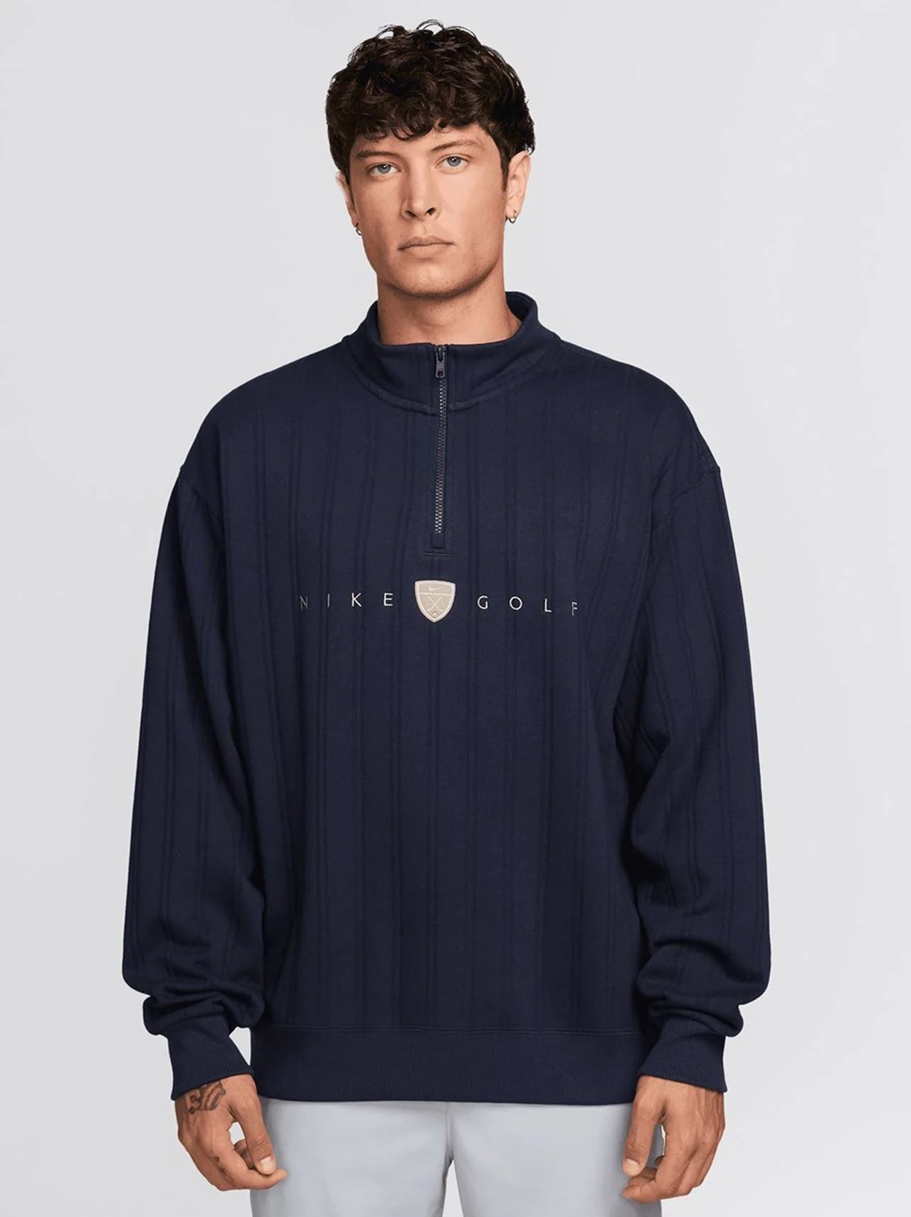 Therma-FIT Fairway Fresh Half Zip College Navy/Limestone