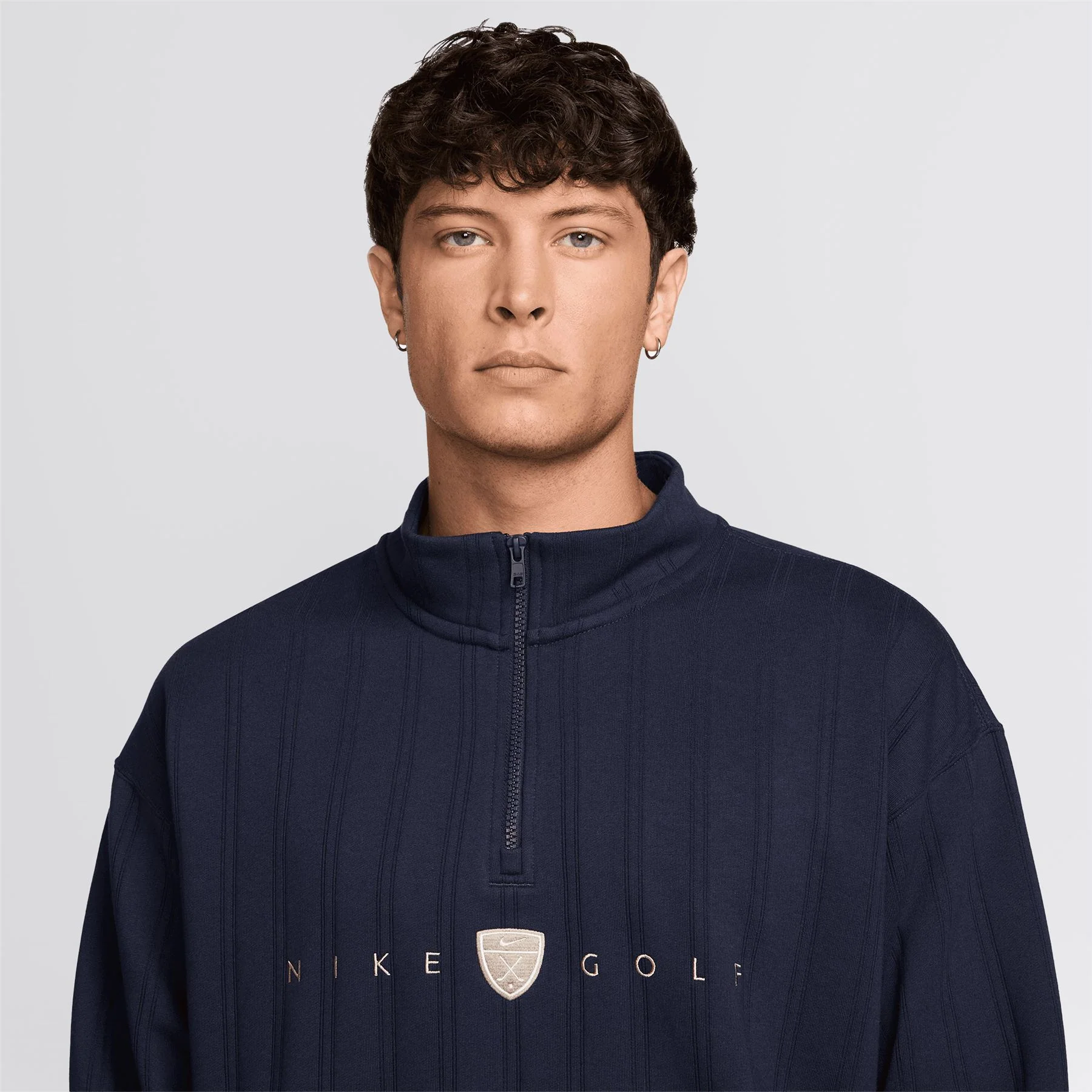 Therma-FIT Fairway Fresh Half Zip College Navy/Limestone - Image 3