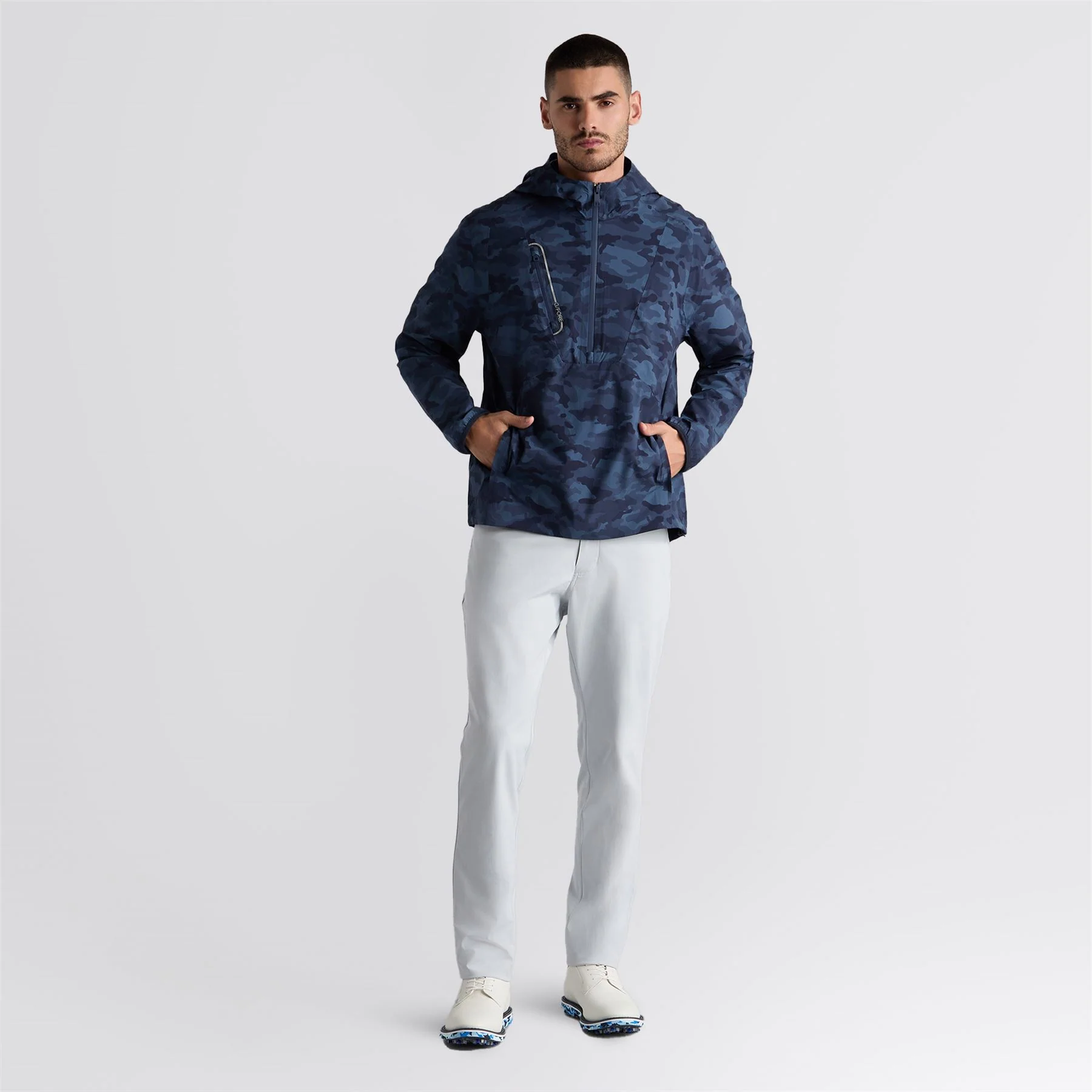 Tour 5 Pocket Straight Leg Trousers Nimbus - Image 3