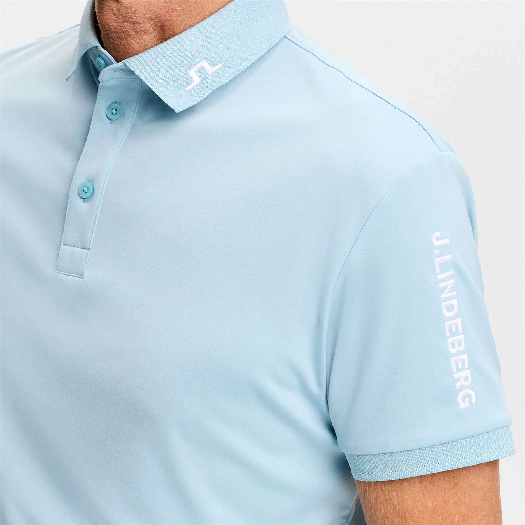 Tour Tech Polo Forget-Me-Not - Image 4