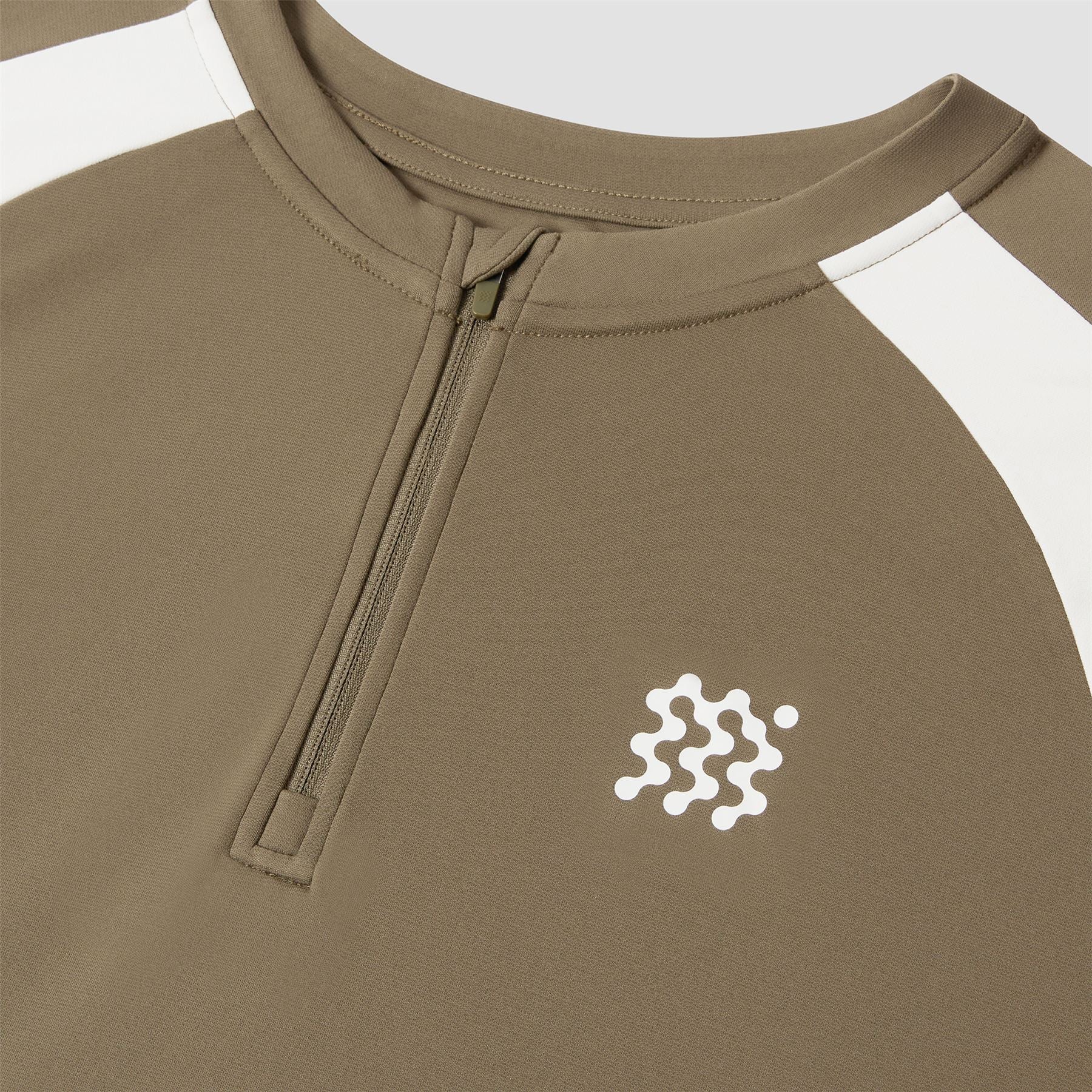 Tour Zip Polo Dark Olive - Image 6