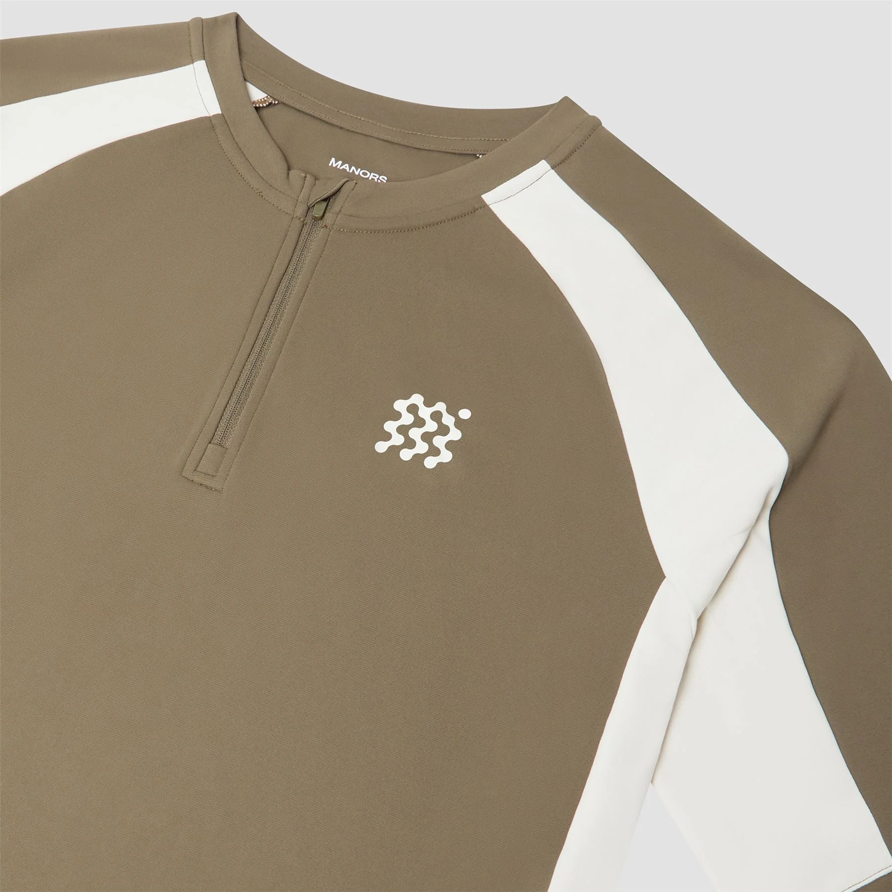 Tour Zip Polo Dark Olive - Image 7