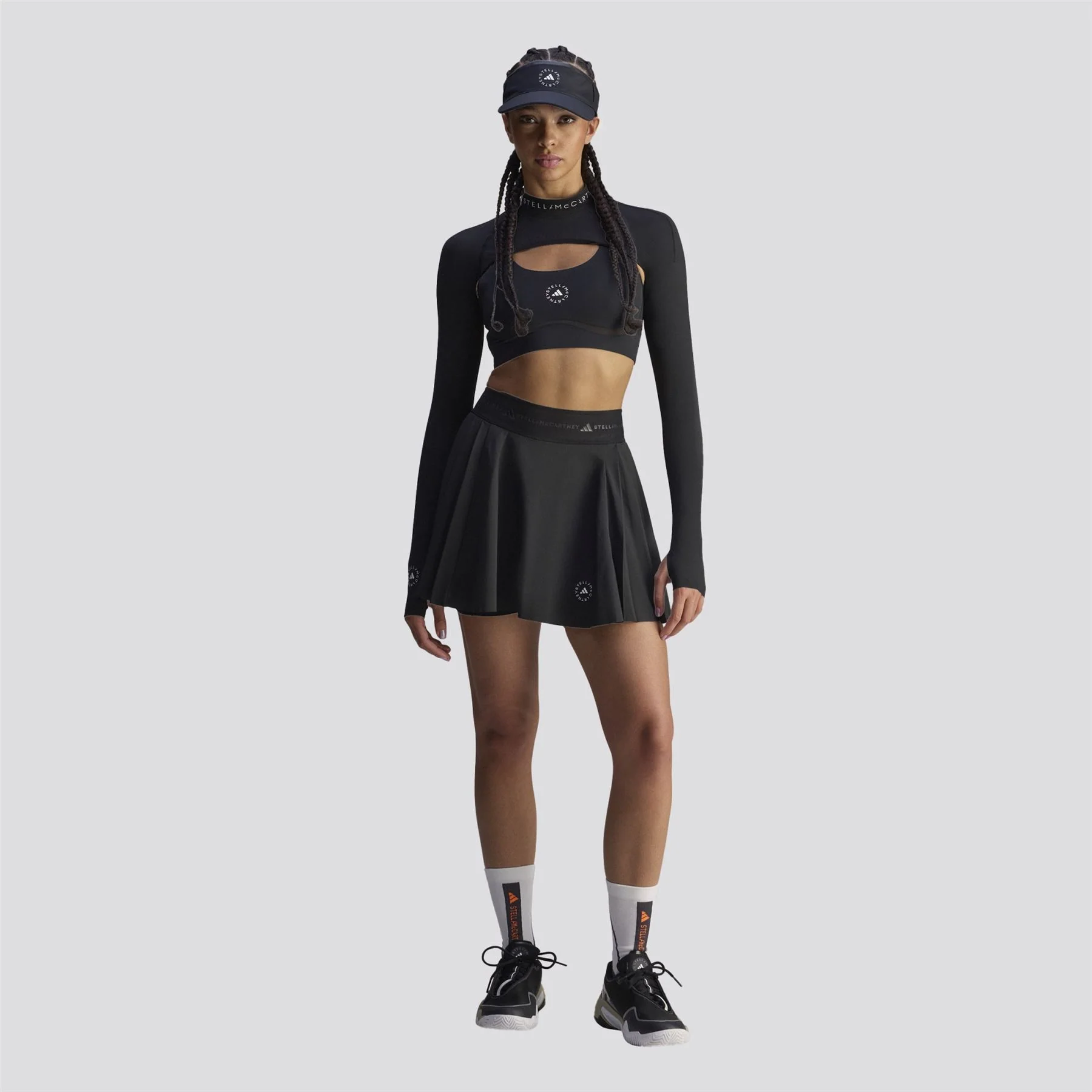 Training Pleated Skort Black - Image 3