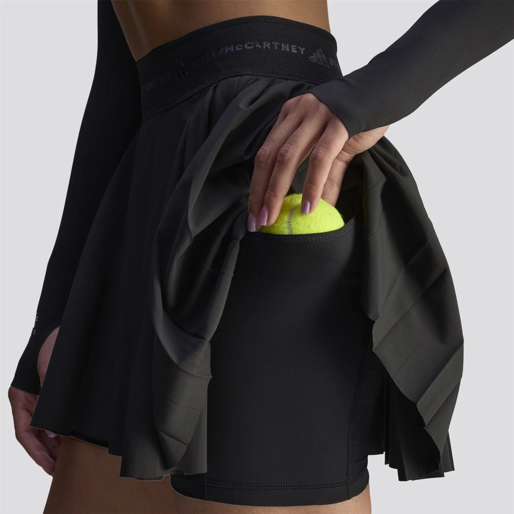 Training Pleated Skort Black - Image 5