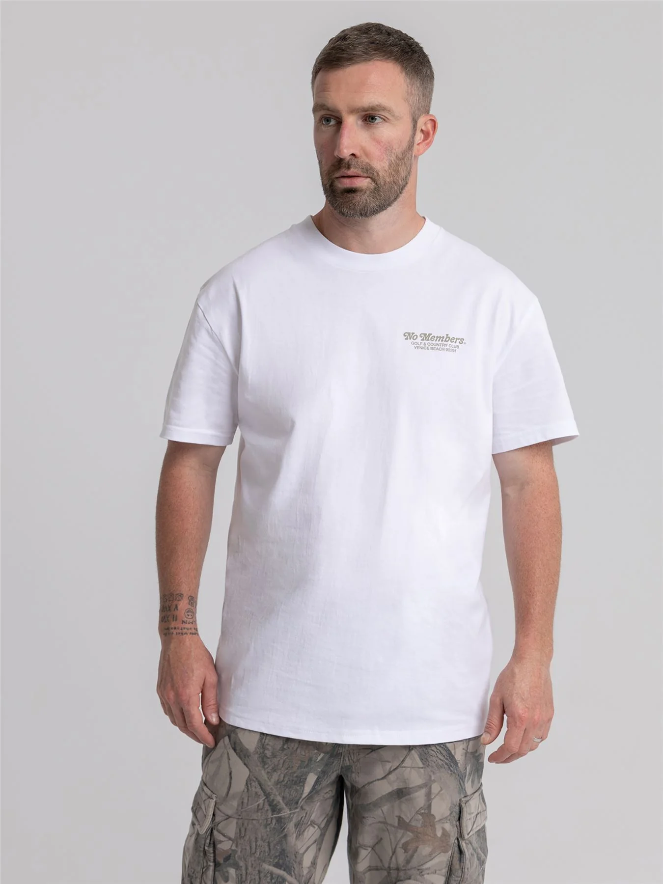 Tree Camo T-Shirt White