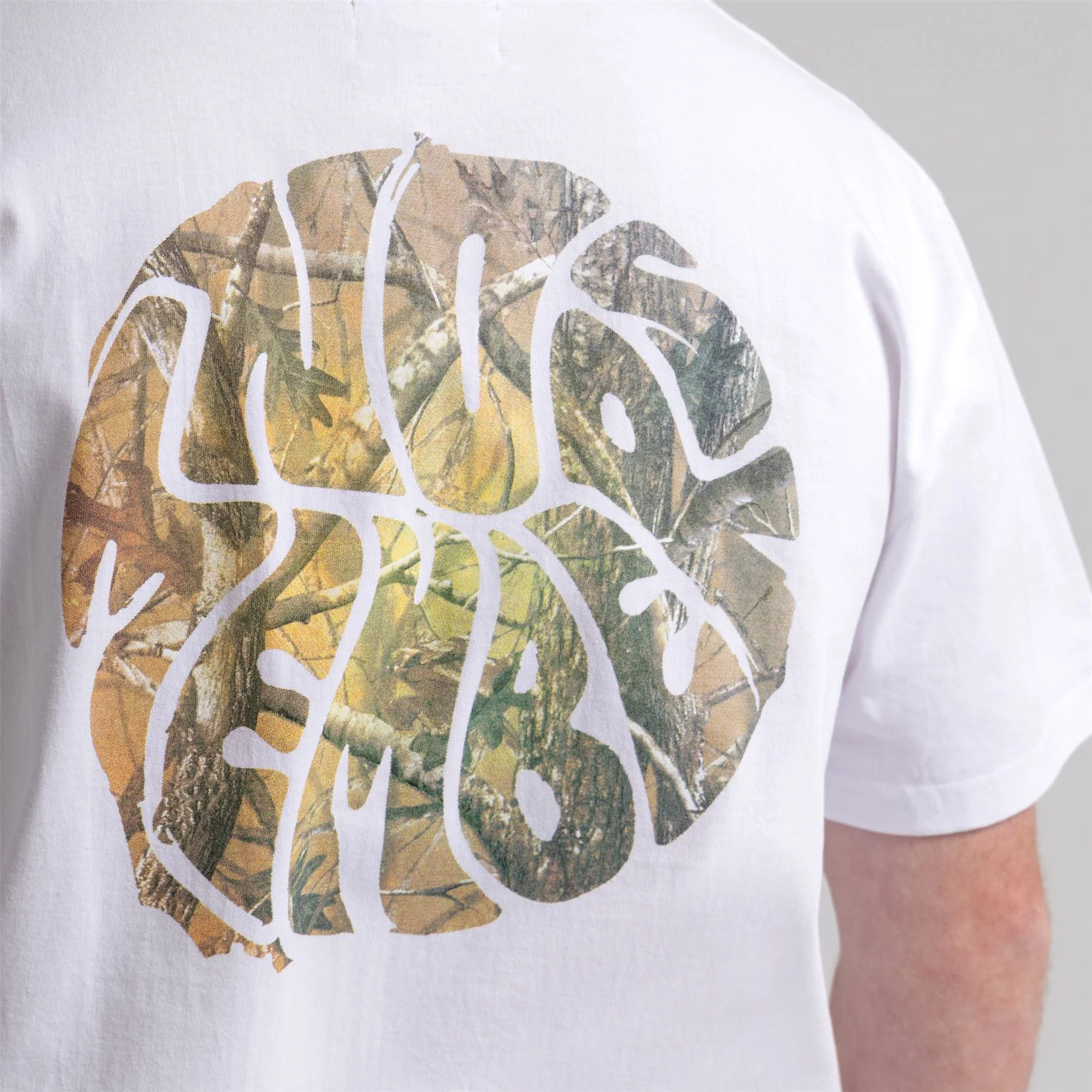 Tree Camo T-Shirt White - Image 6