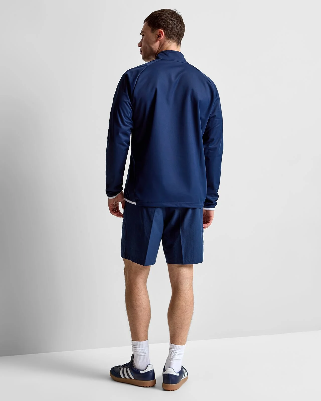 Ultimate365 Durable Wind Quarter Zip Collegiate Navy/White - Image 4