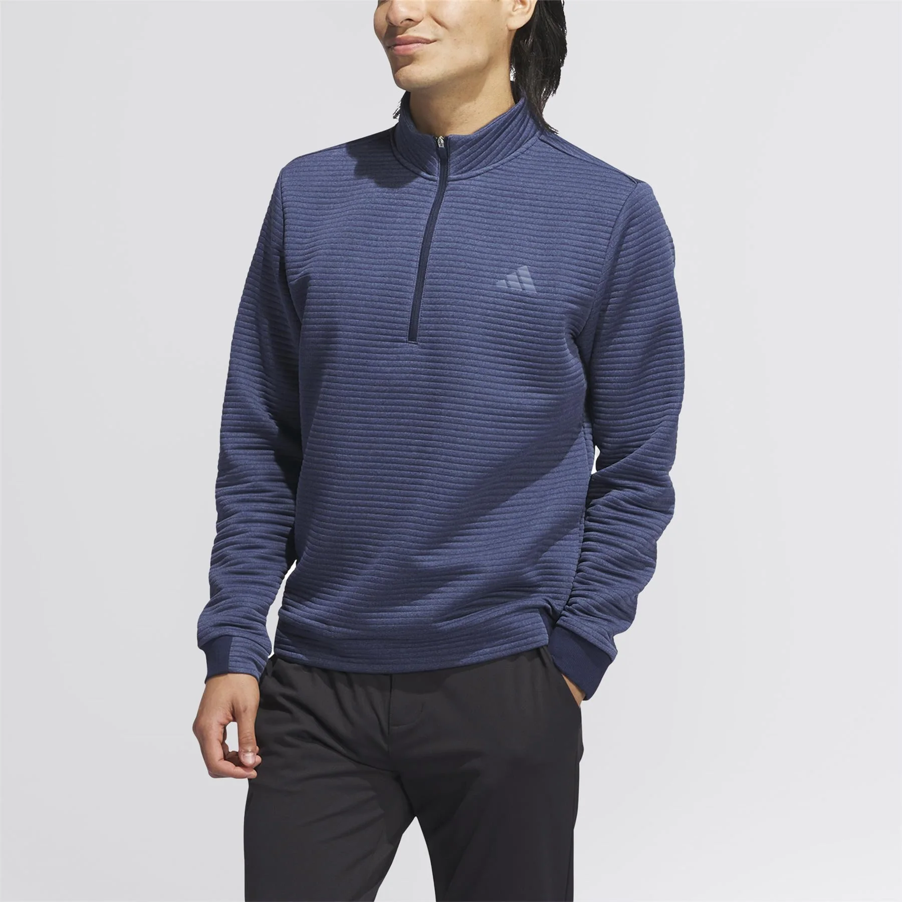 Ultimate365 DWR Quarter Zip Mid Layer Navy - Image 3