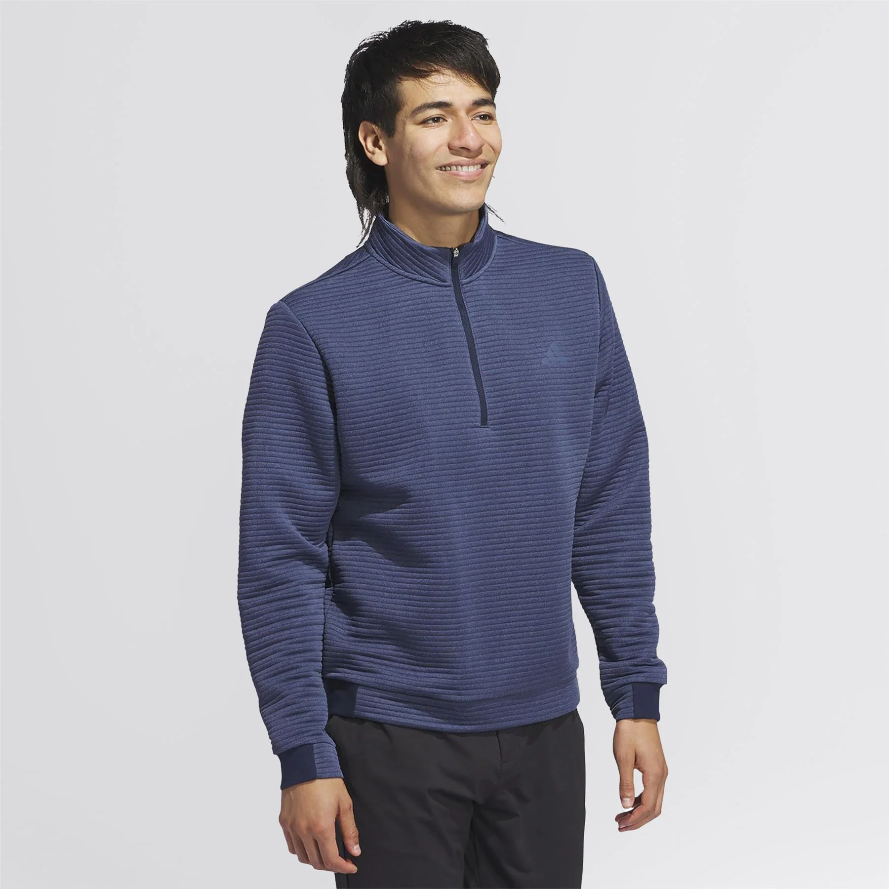 Ultimate365 DWR Quarter Zip Mid Layer Navy - Image 4