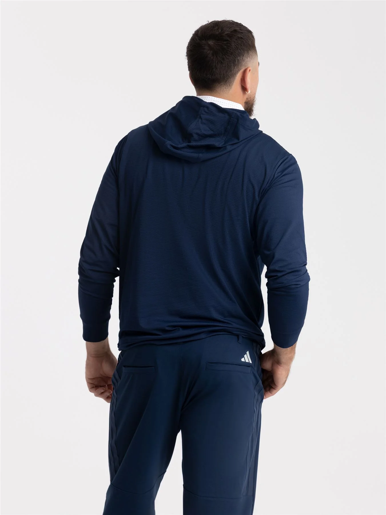 Ultimate365 Elevated Hoodie Navy - Image 3