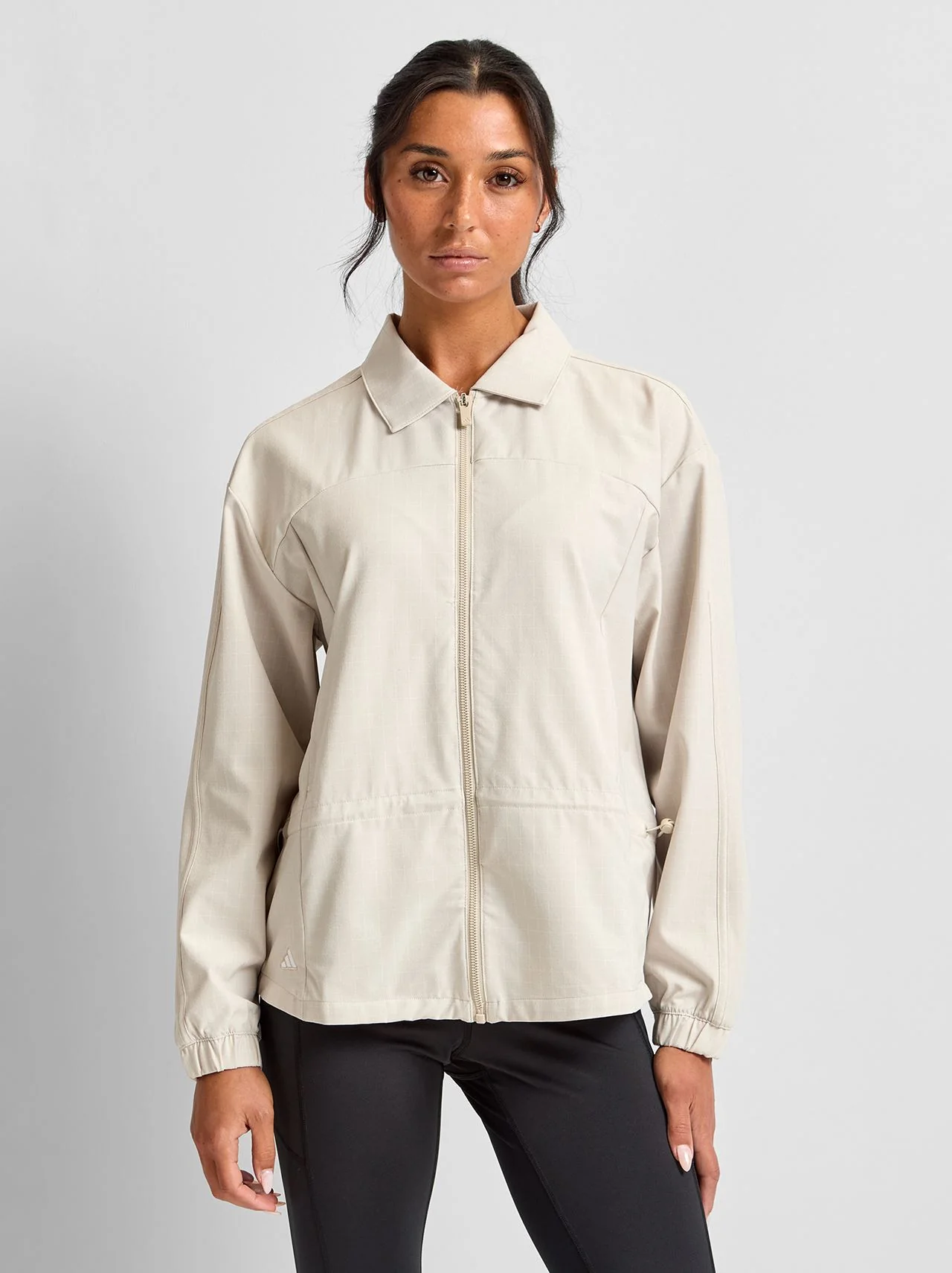 Ultimate365+ Peplum Grid Jacket Wonder Alumina
