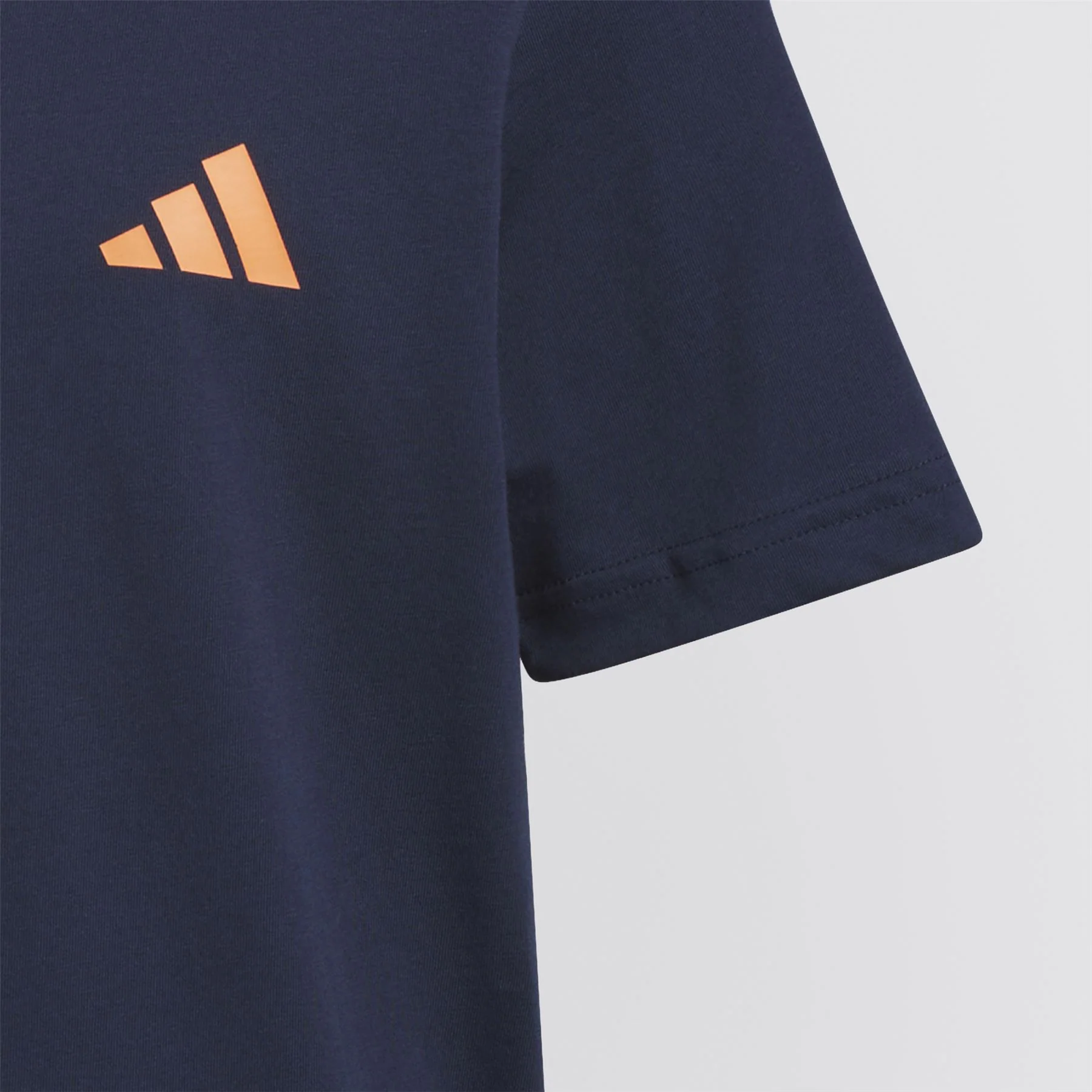 Unisex Juniors Graphic T-Shirt Collegiate Navy - Image 2