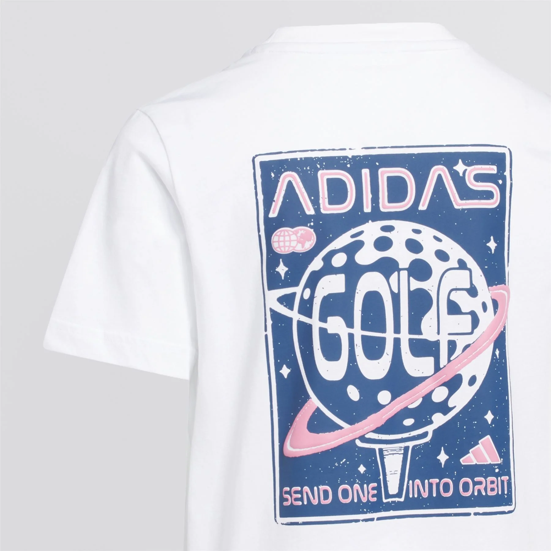 Unisex Juniors Graphic T-Shirt White - Image 4