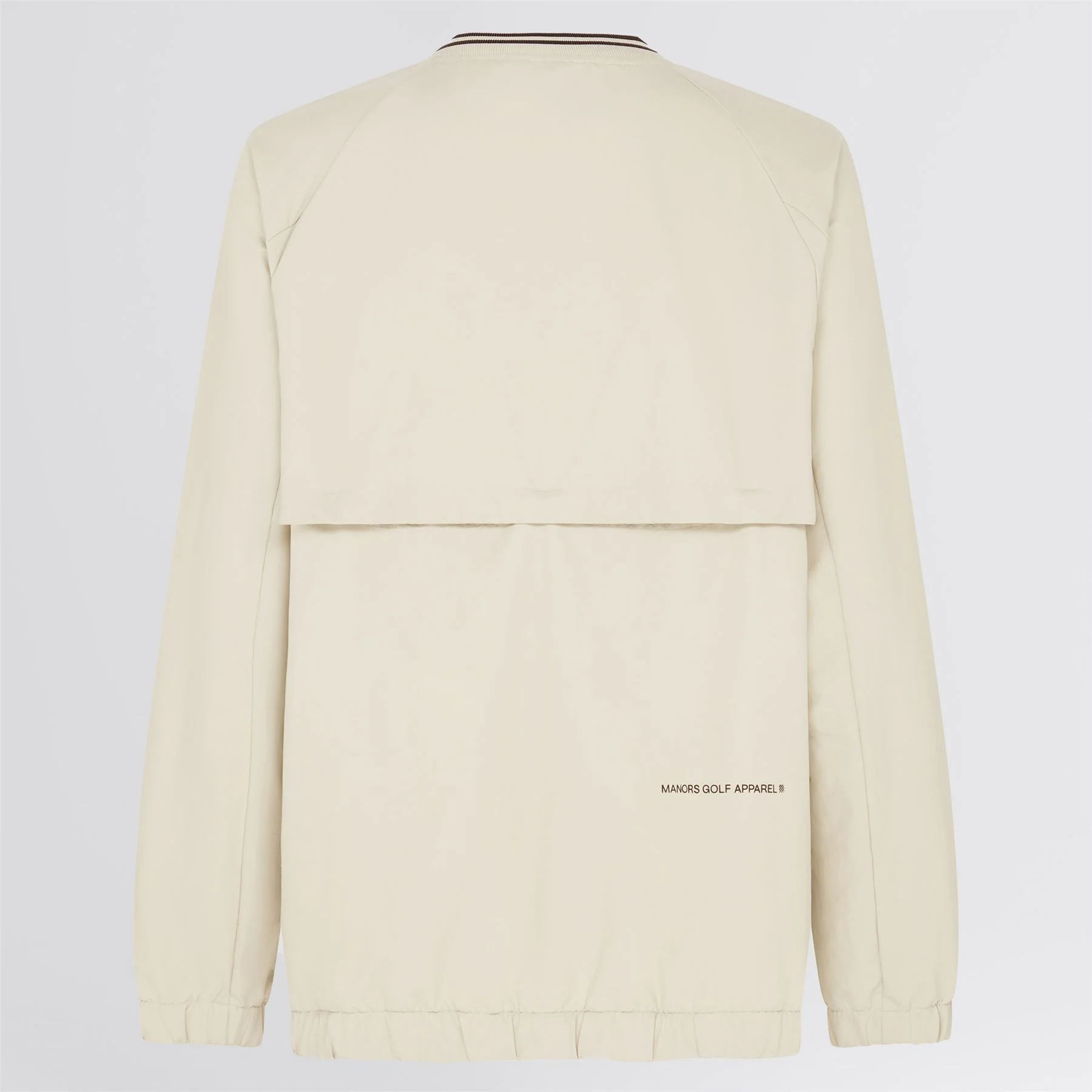 V-Neck Pullover Windbreaker Ivory - Image 10