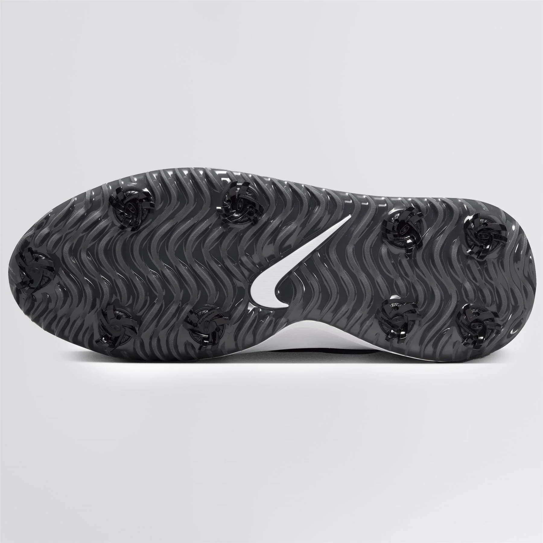 Victory Pro 4 Spiked Golf Shoes Black/White/Iron Grey - Image 2