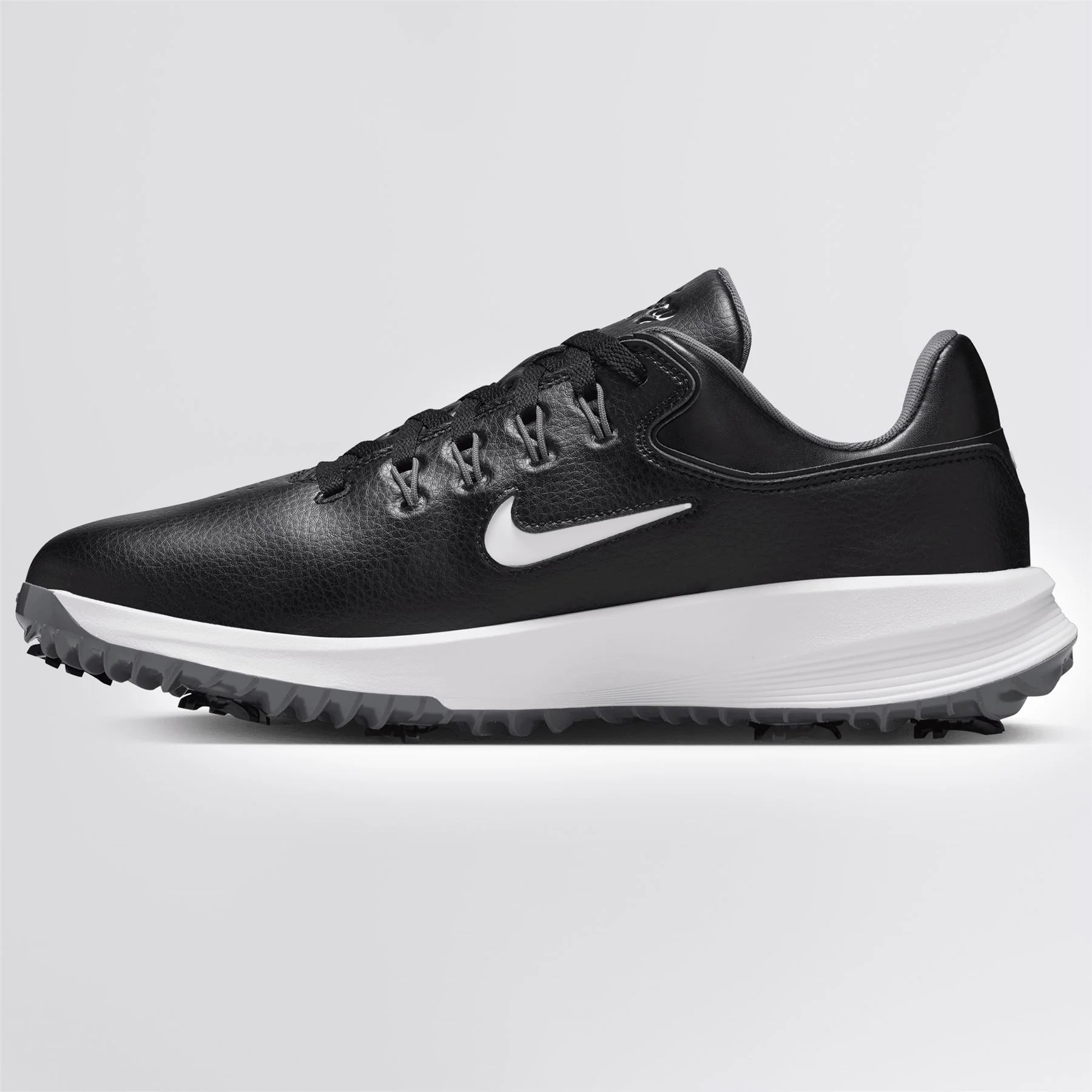 Victory Pro 4 Spiked Golf Shoes Black/White/Iron Grey - Image 9