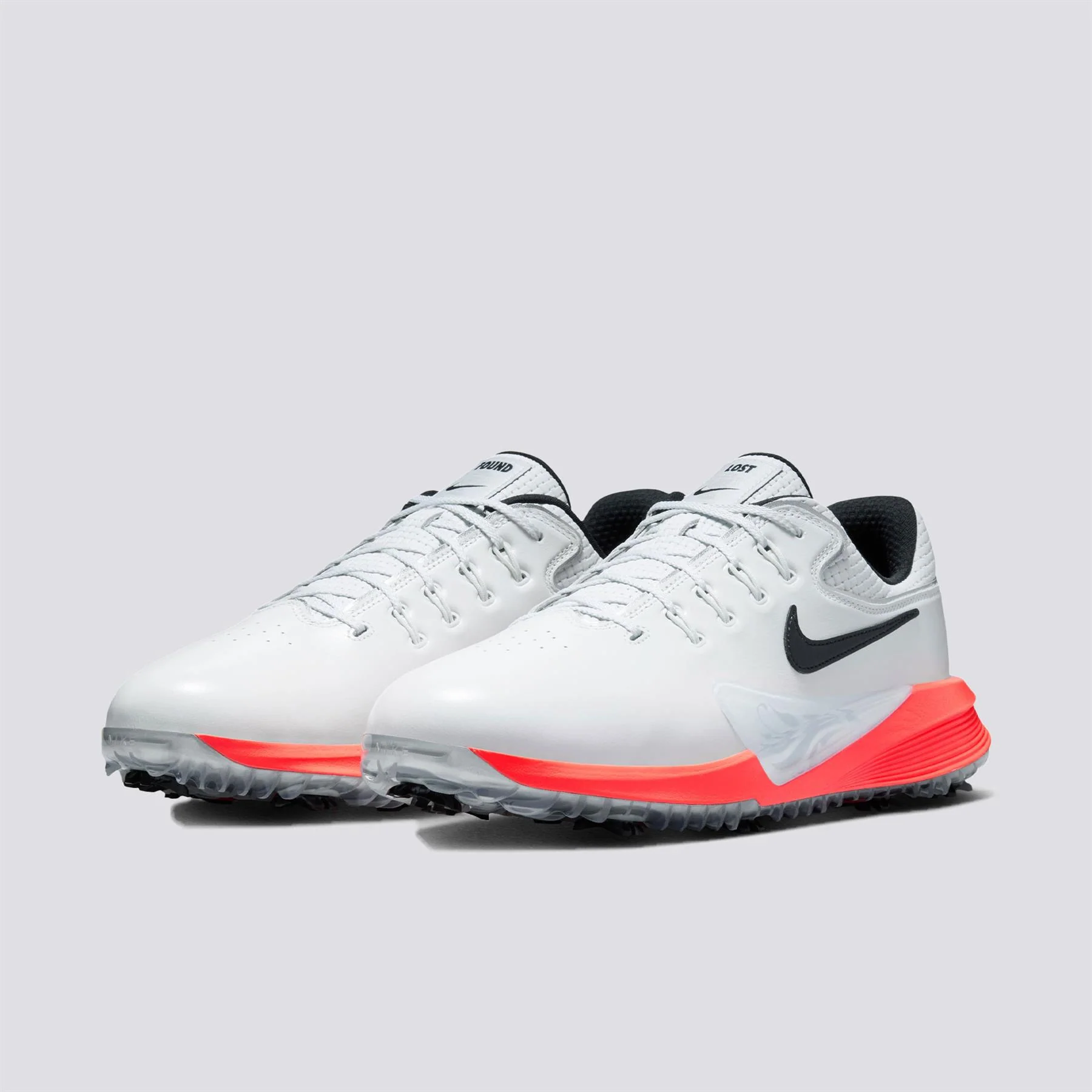 Victory Pro 4 NRG P26 Spiked Golf Shoes Off White/Black Hot Lava/Cool Grey - Image 2