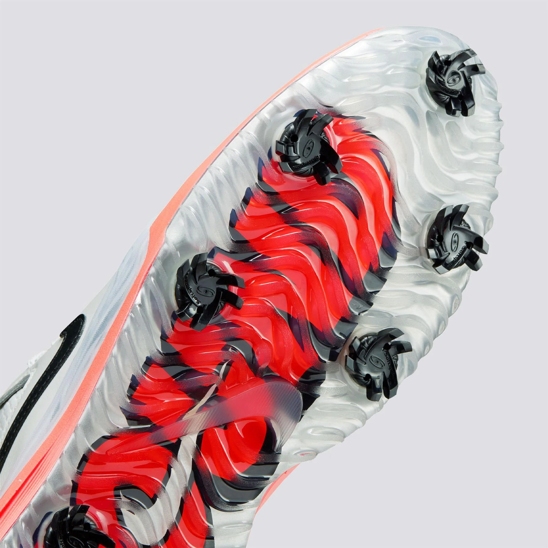 Victory Pro 4 NRG P26 Spiked Golf Shoes Off White/Black Hot Lava/Cool Grey - Image 7