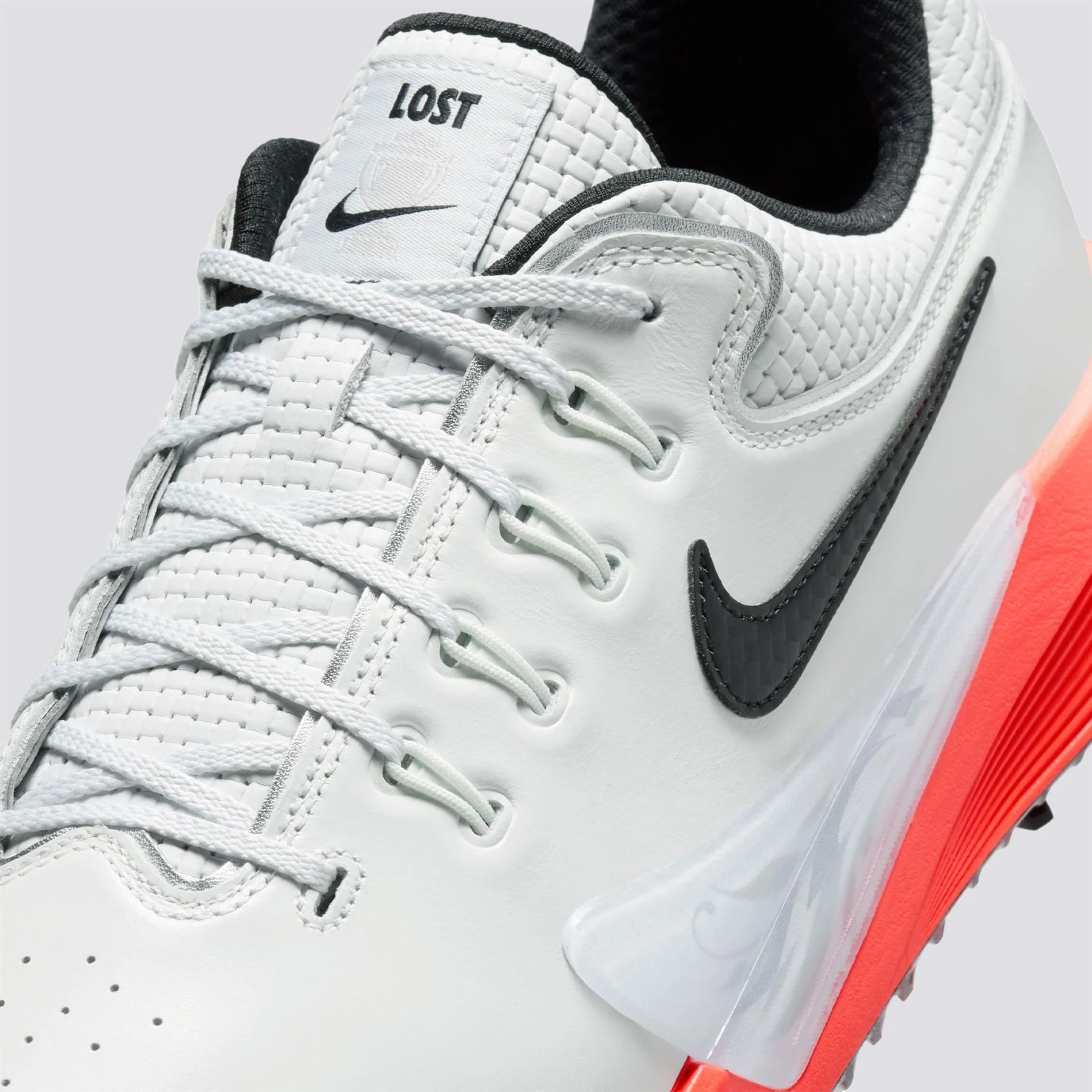 Victory Pro 4 NRG P26 Spiked Golf Shoes Off White/Black Hot Lava/Cool Grey - Image 9