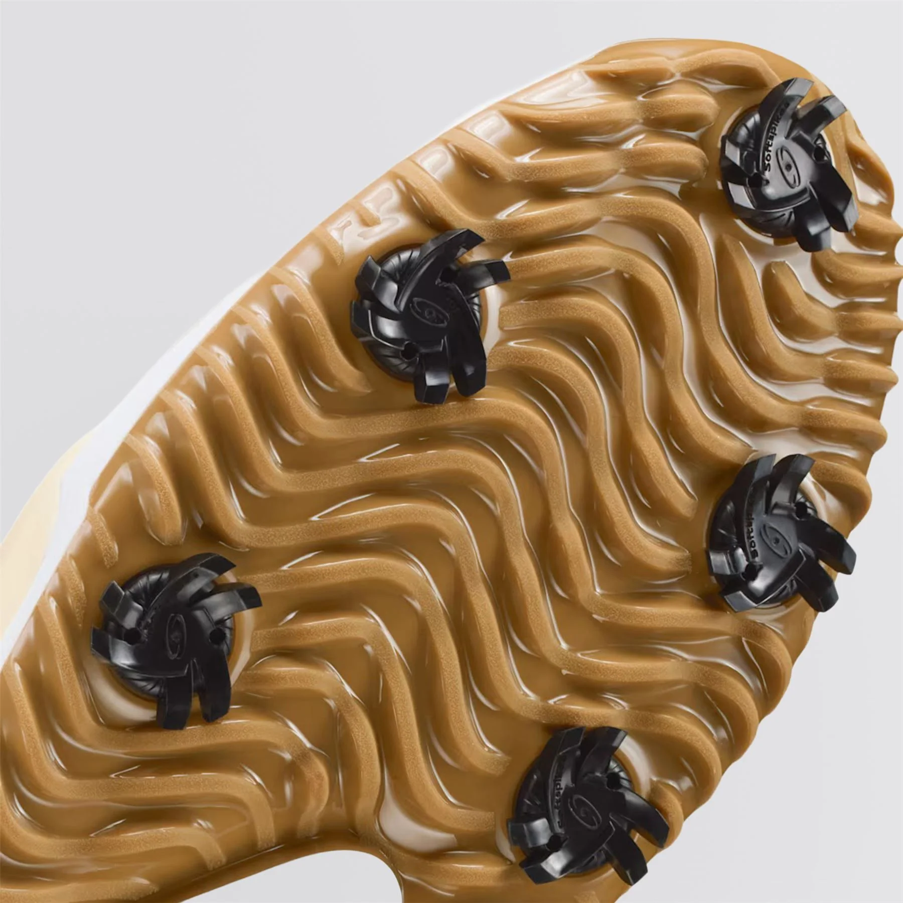 Victory Pro 4 Spiked Golf Shoes Light Khaki/Black/Filbert - Image 6
